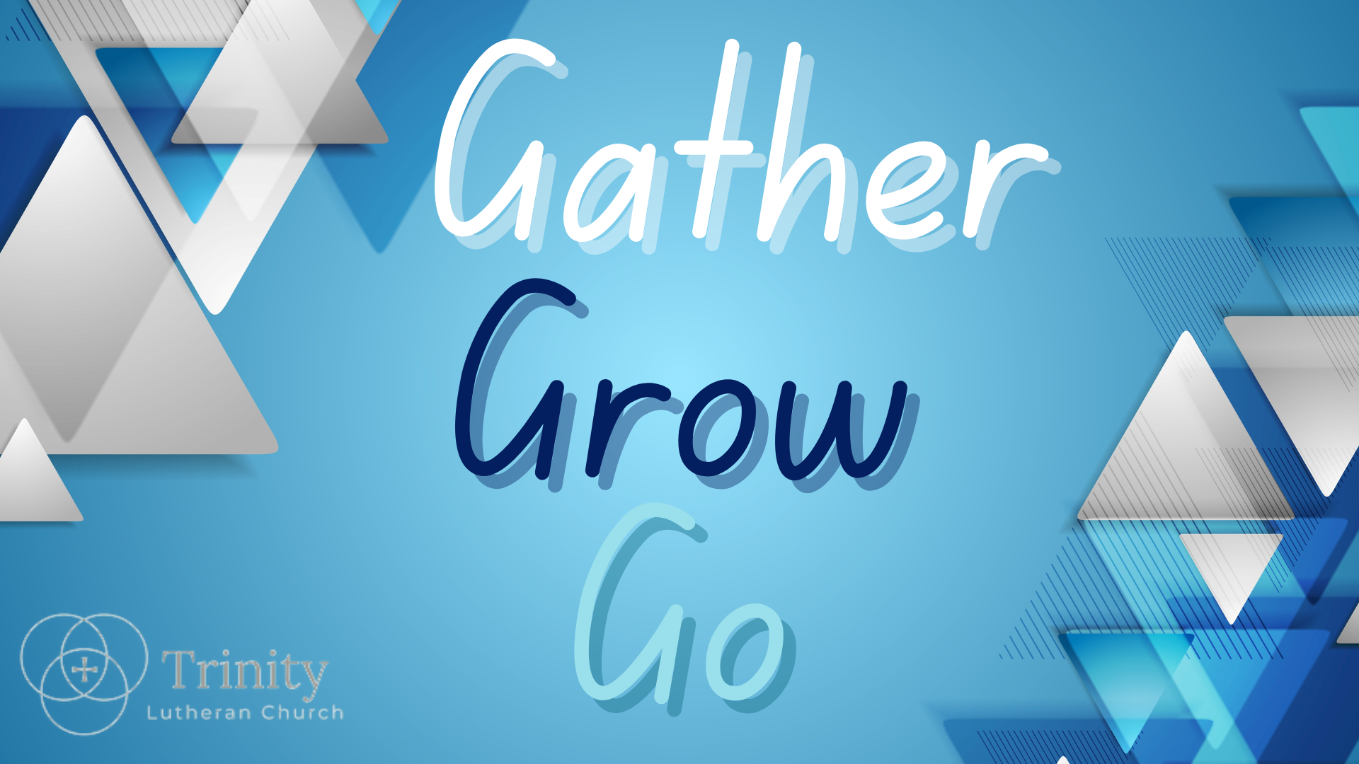 Save the date announcement for rally day on August 24, featuring a colorful starburst design and multicolored stars.