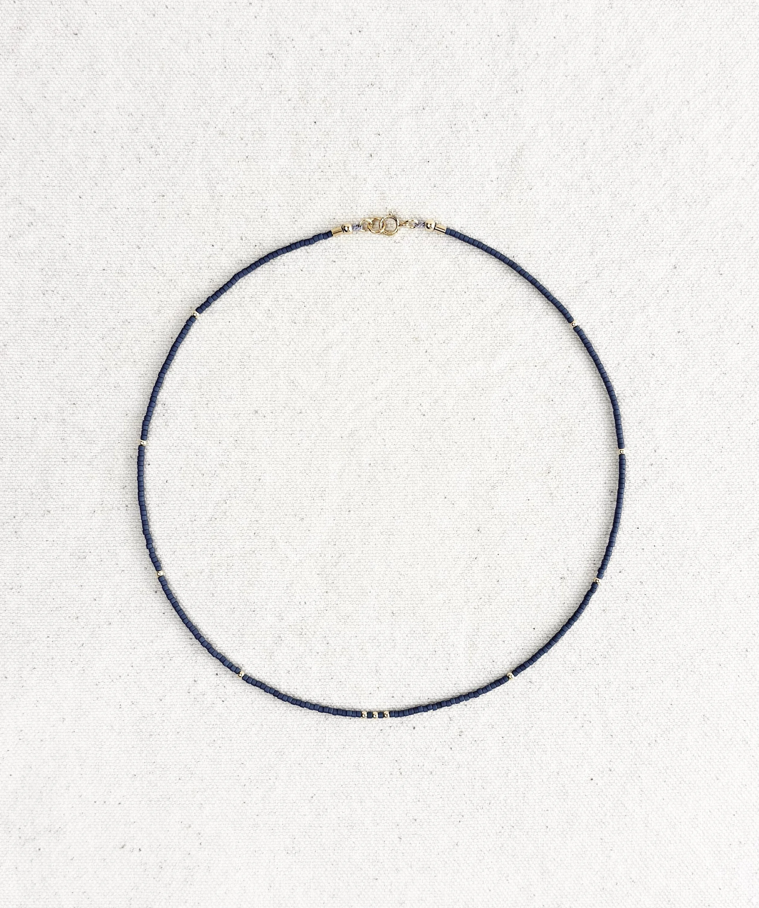 First Light Necklace - Stone Blue