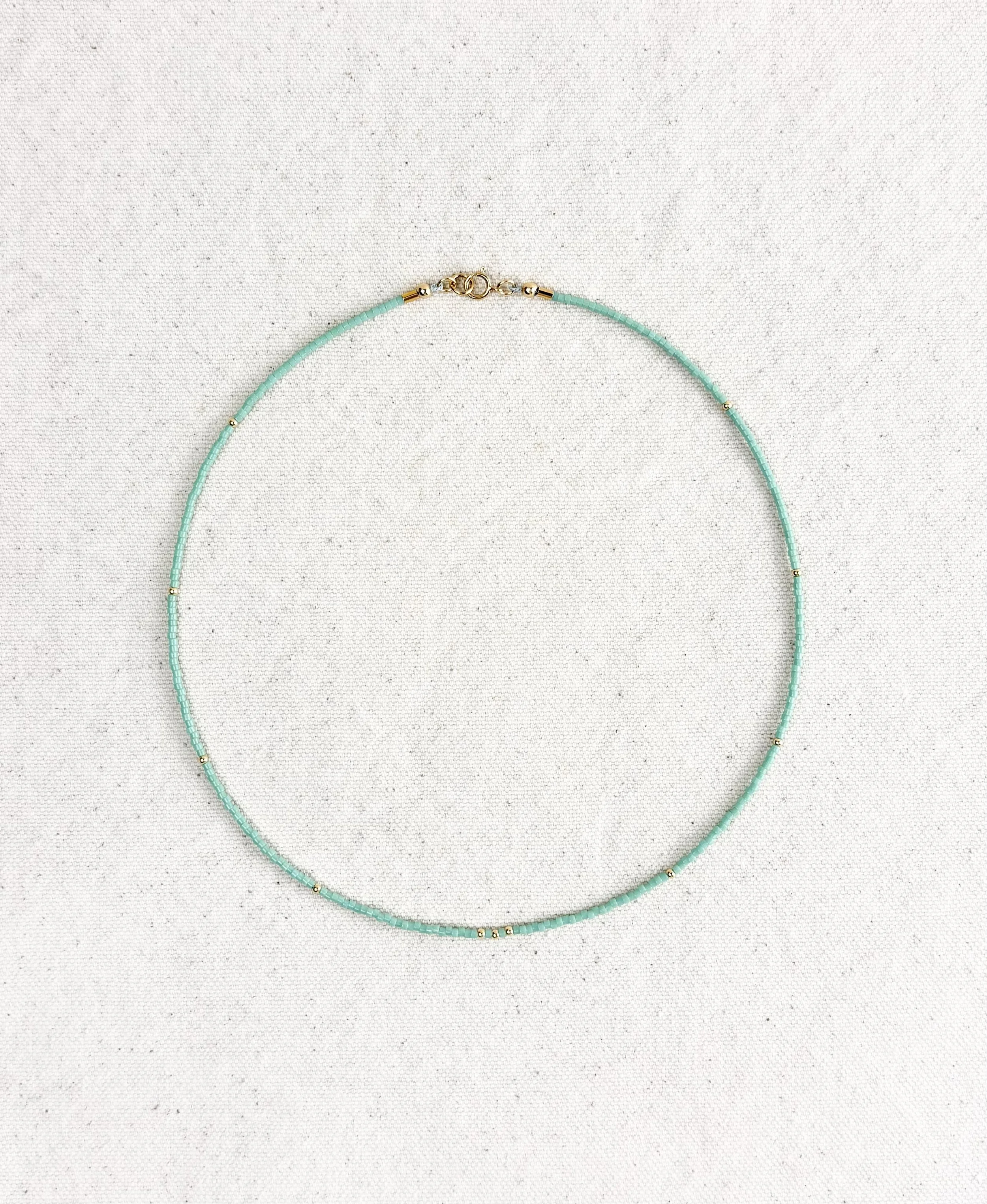 First Light Necklace - Sea Opal