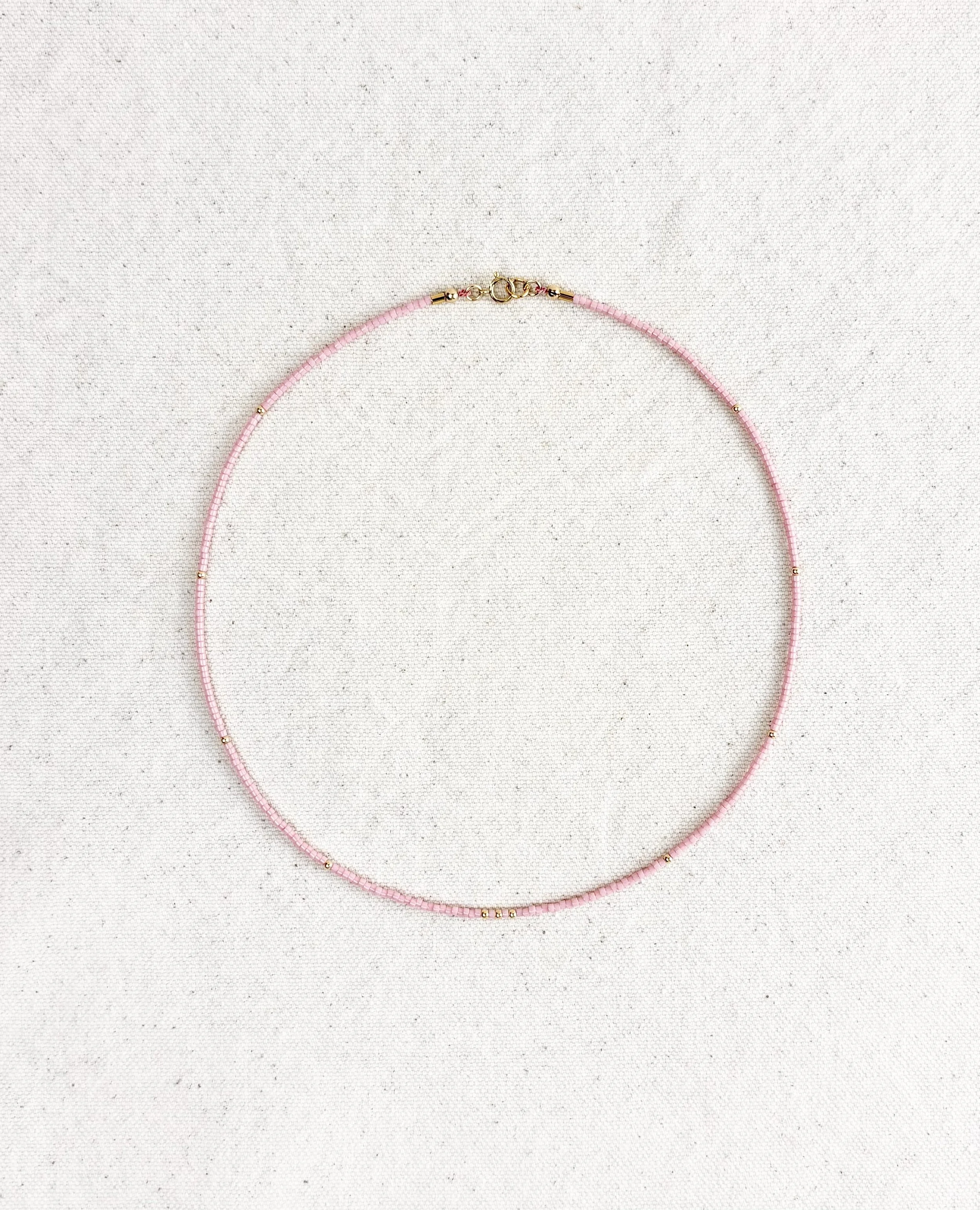 First Light Necklace - Rose Water