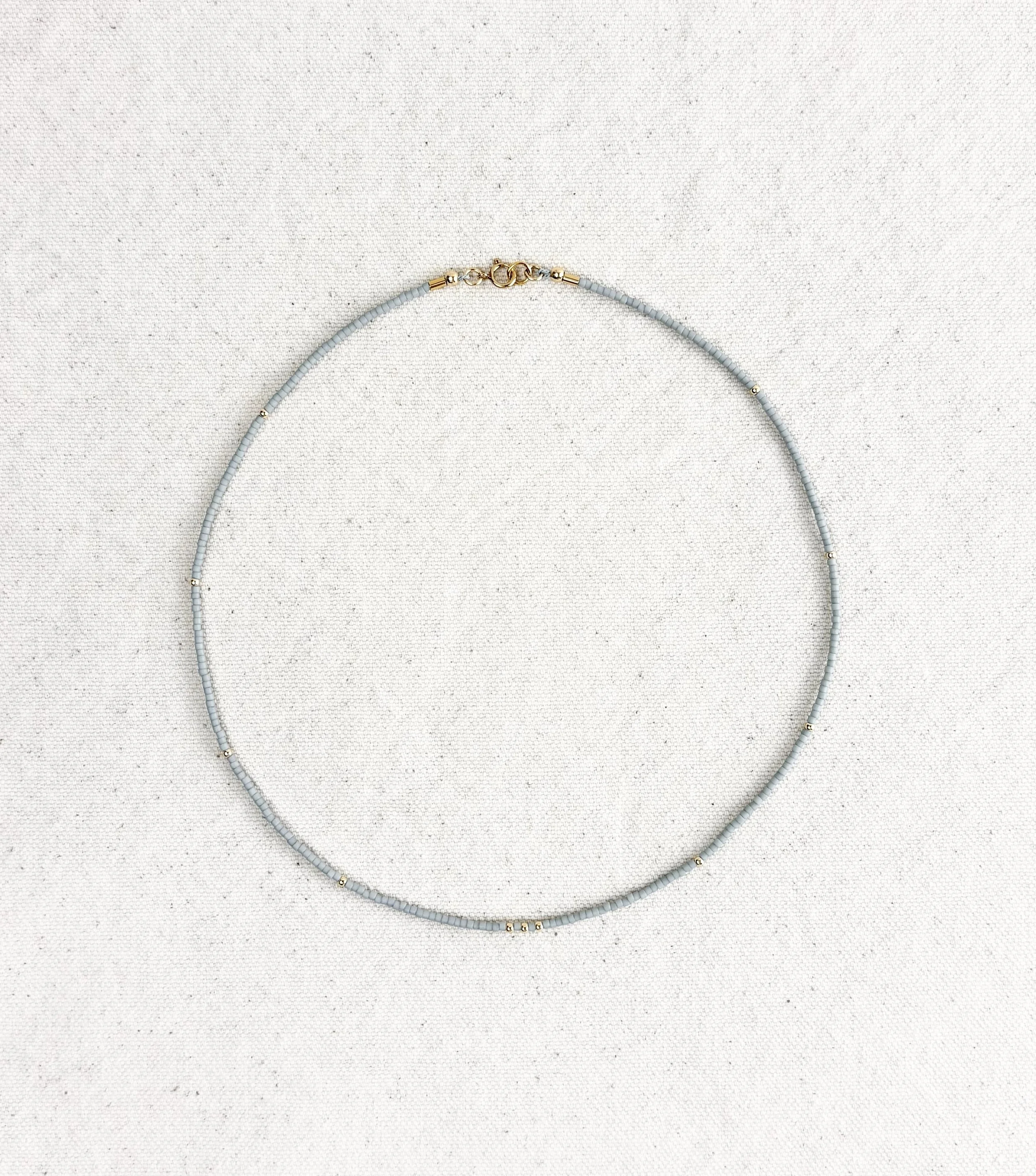First Light Necklace - Glazed Grey
