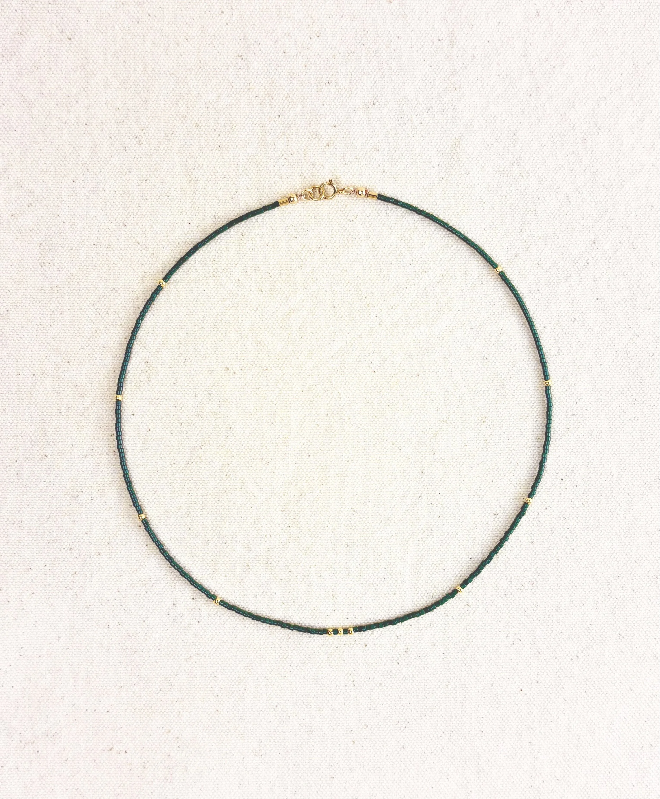 First Light Necklace - Evergreen