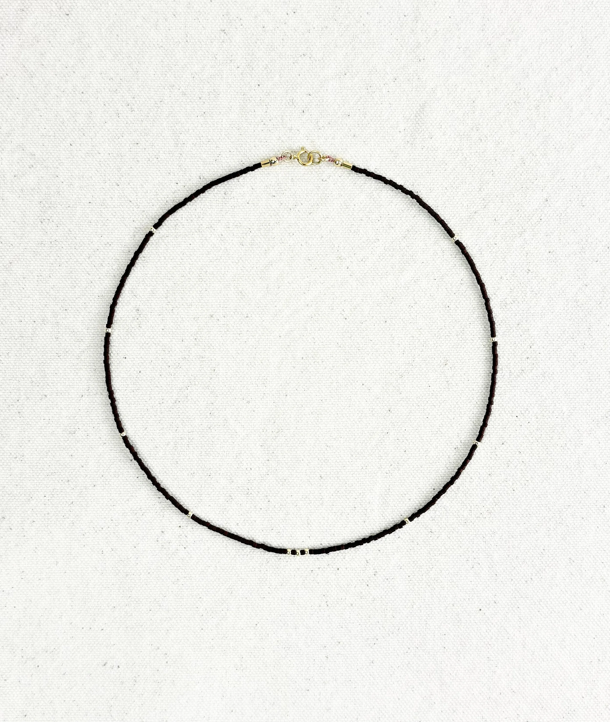 First Light Necklace - Chocolate