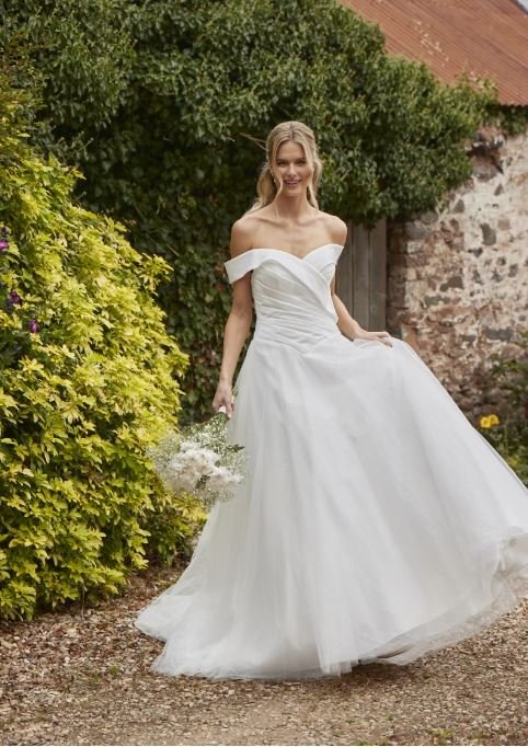 Wedding dress by Pure