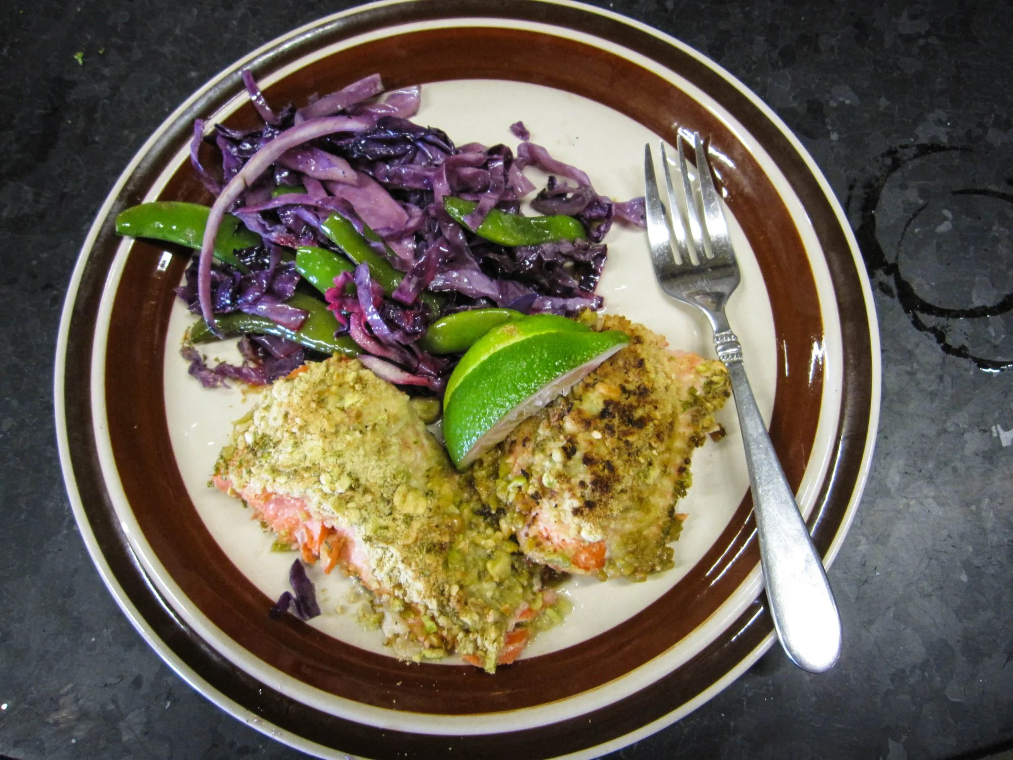 Crispy Wasabi Salmon