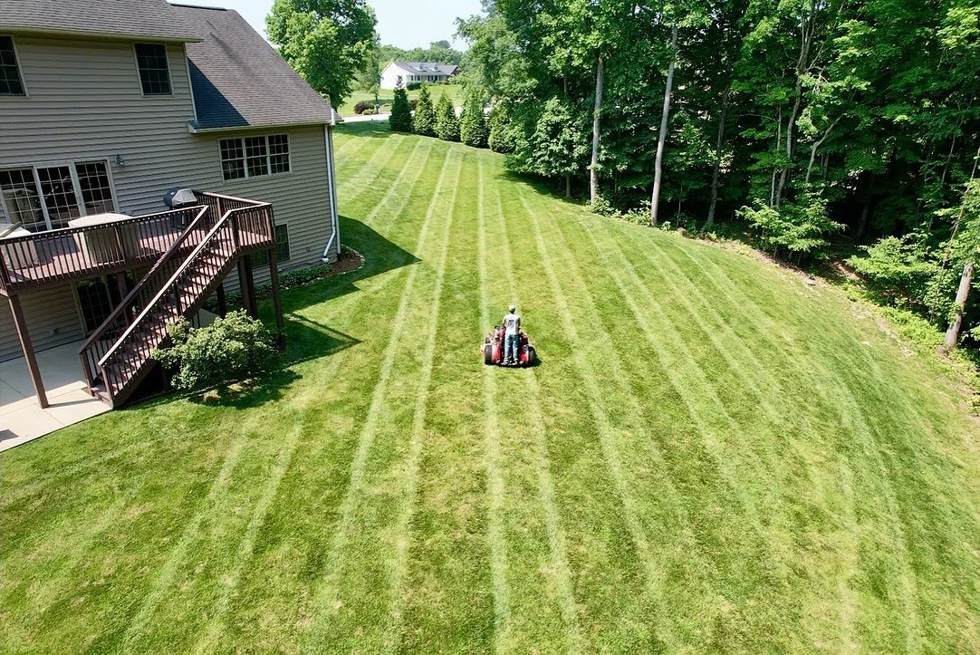 Another day, another masterpiece. 🎨  #LawnPro #LawnCareService #LandscaperLife #LawnMaintenance #GreenIndustry