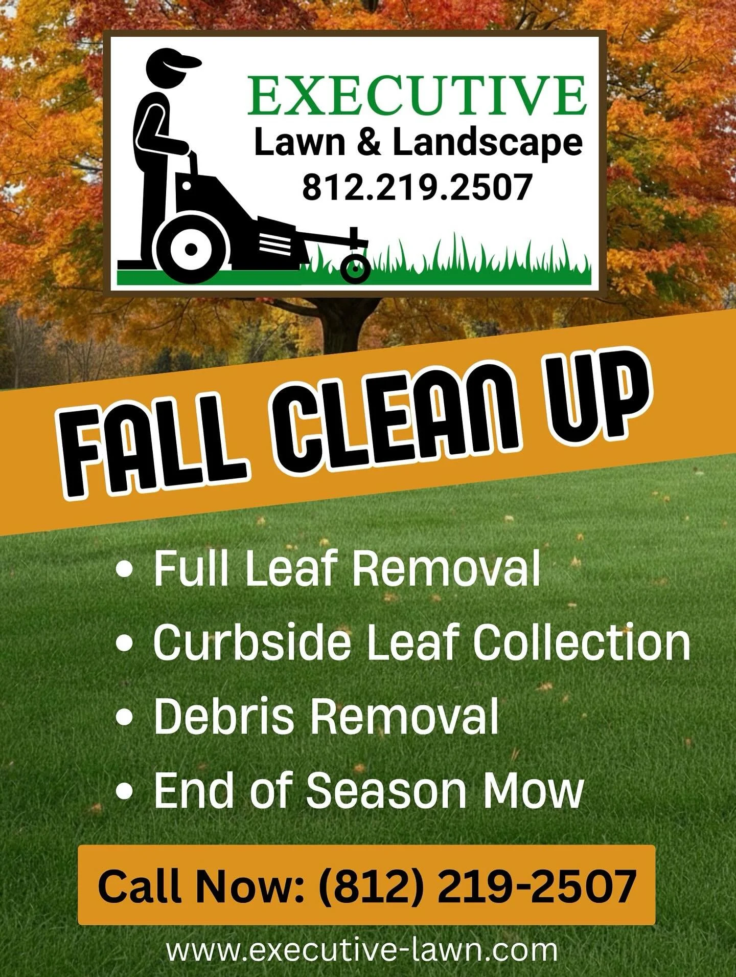 🍂 Fall mess? We&rsquo;ve got it handled 🍁 #leaf #fallcleanup #leafremoval