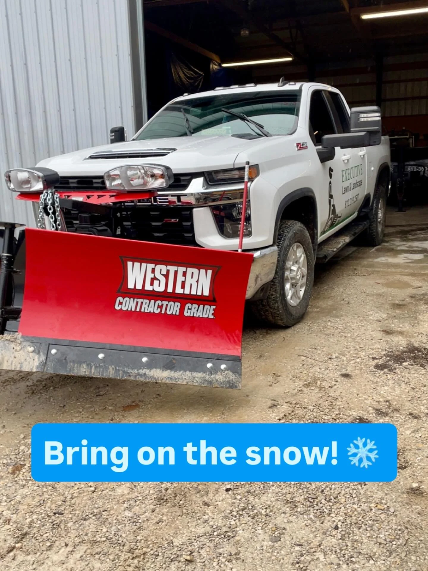 Just got my first plow&hellip; can&rsquo;t wait for the snow to fly! ❄️ #westernplows #snowfall❄️