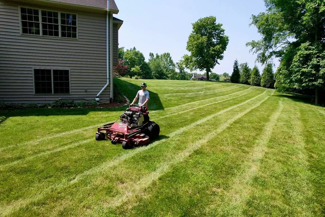 It&rsquo;s that time of year again! #landscaping #lawnmowing