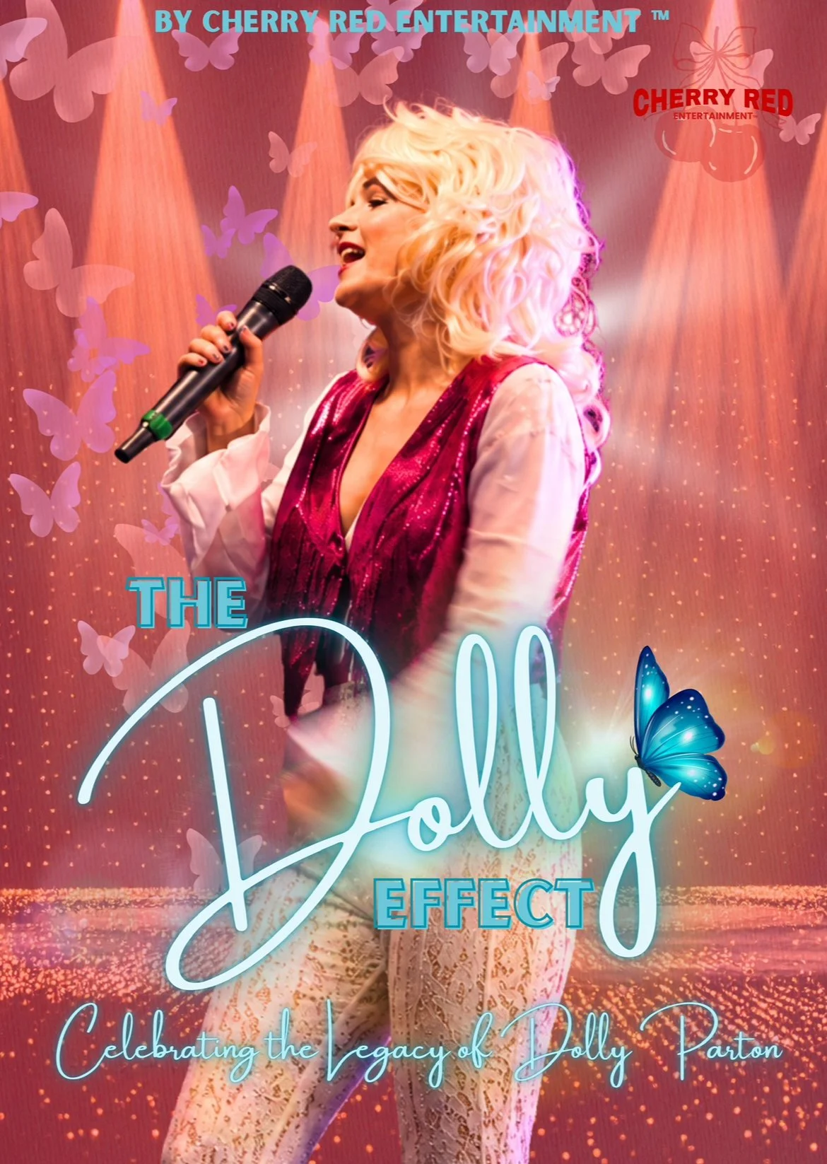 The Dolly Effect is a feel-good tribute to the Queen of Country, Dolly Parton, celebrating her iconic music, charm and unmistakable sparkle. Featuring powerhouse live vocals, southern charm and all the glamour you’d expect, this uplifting show brings