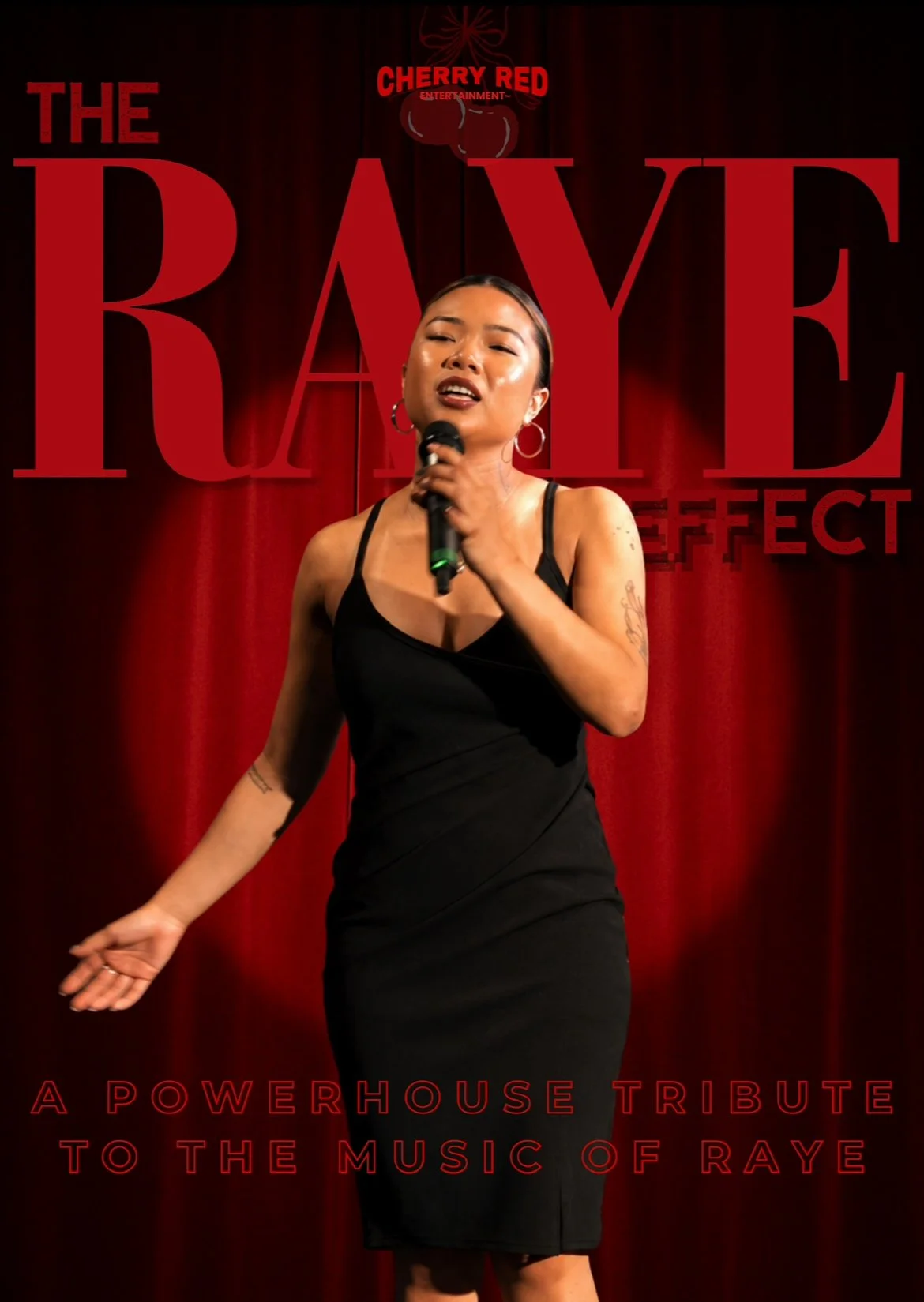The Raye Effect is a bold, contemporary tribute celebrating the incredible vocals, raw artistry and genre-blending sound of chart-topping star Raye. Featuring powerhouse live vocals, fierce stage presence and all the attitude and sophistication Raye 