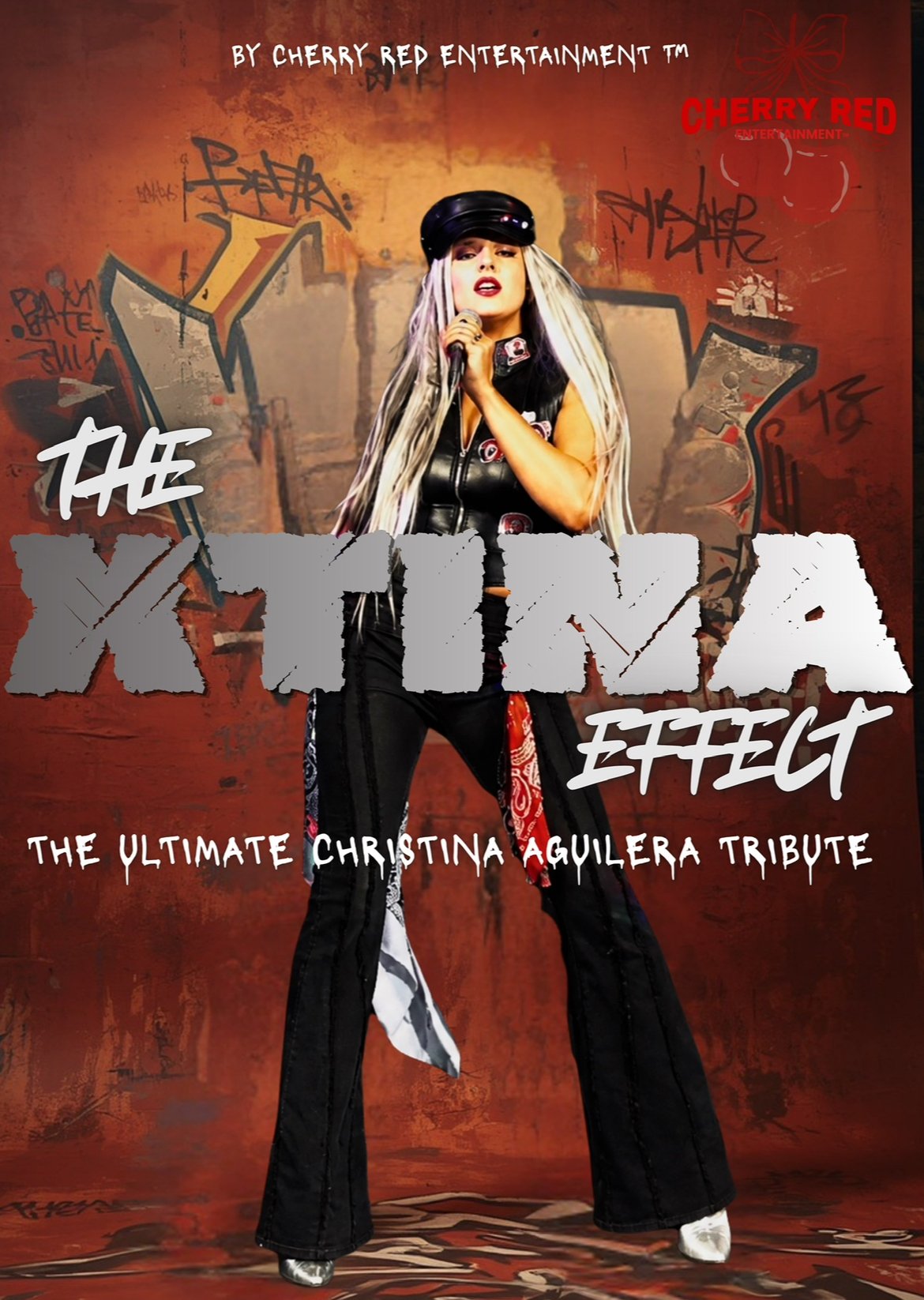 The Xtina Effect is a powerhouse tribute celebrating the iconic vocals, attitude and unforgettable hits of pop icon Christina Aguilera. Featuring stunning live vocals, fierce stage presence and all the glamour and confidence Xtina is known for, this 