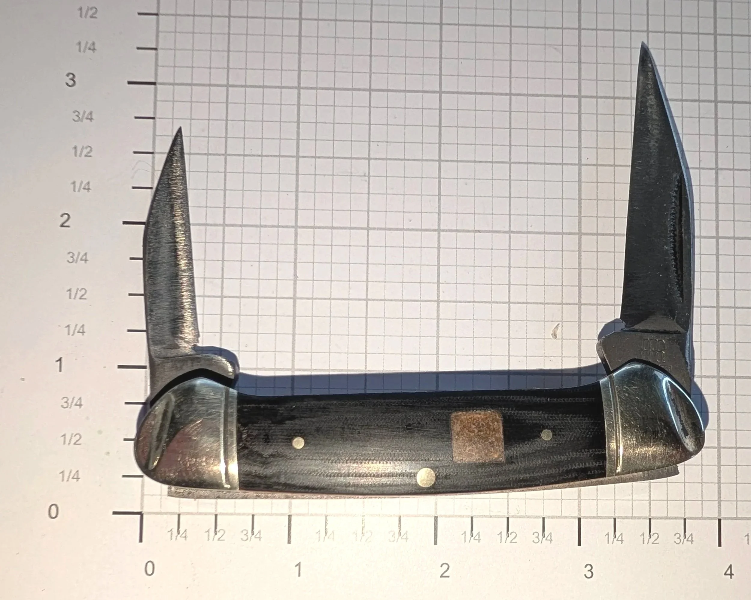 AG Rough Rider High Black  Canoe (2 BLADE)