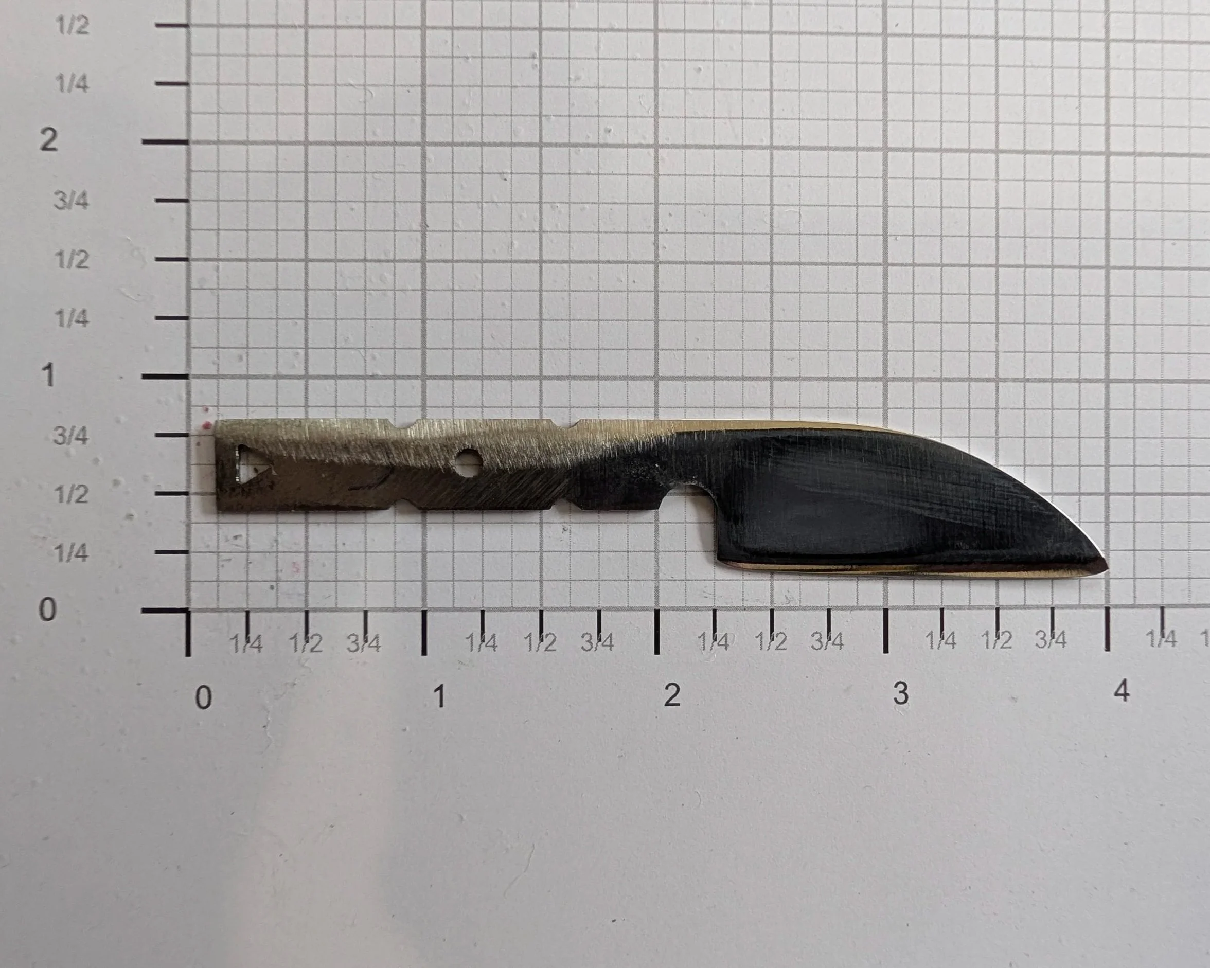 80 CRV 2  Wharncliffe    1 1/2  Inch Blade and 3/8 inch Tang (Length and shape Varies)