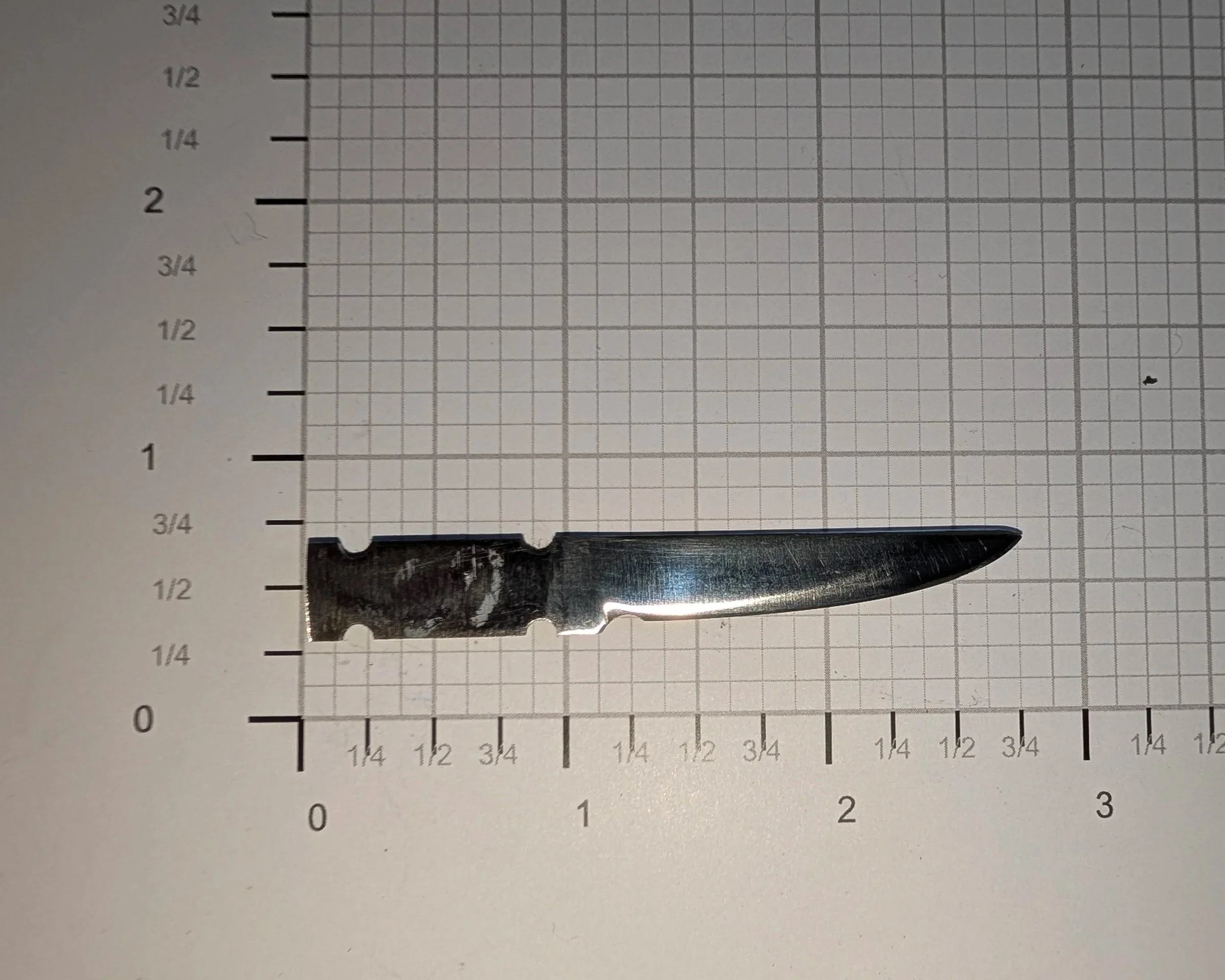 CPM3v Blade  "Short Upsweep " Blade Only