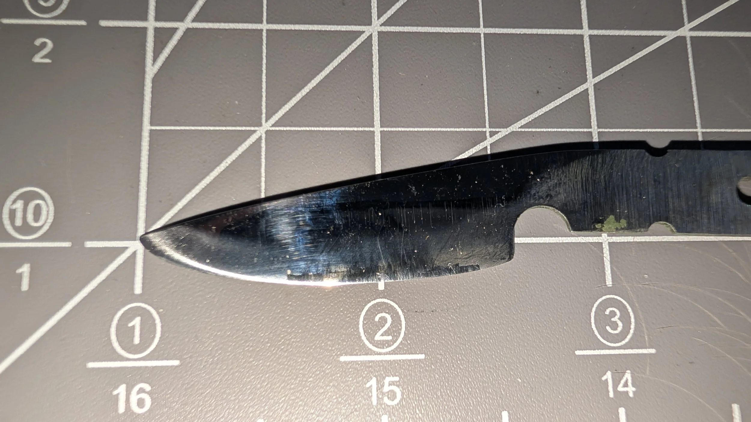 80 CRV 2  Modified Drop Point UPSweep   1 1/4  to 1 5/8  Inch Blade and 3/8 inch Tang (Length and shape Varies)