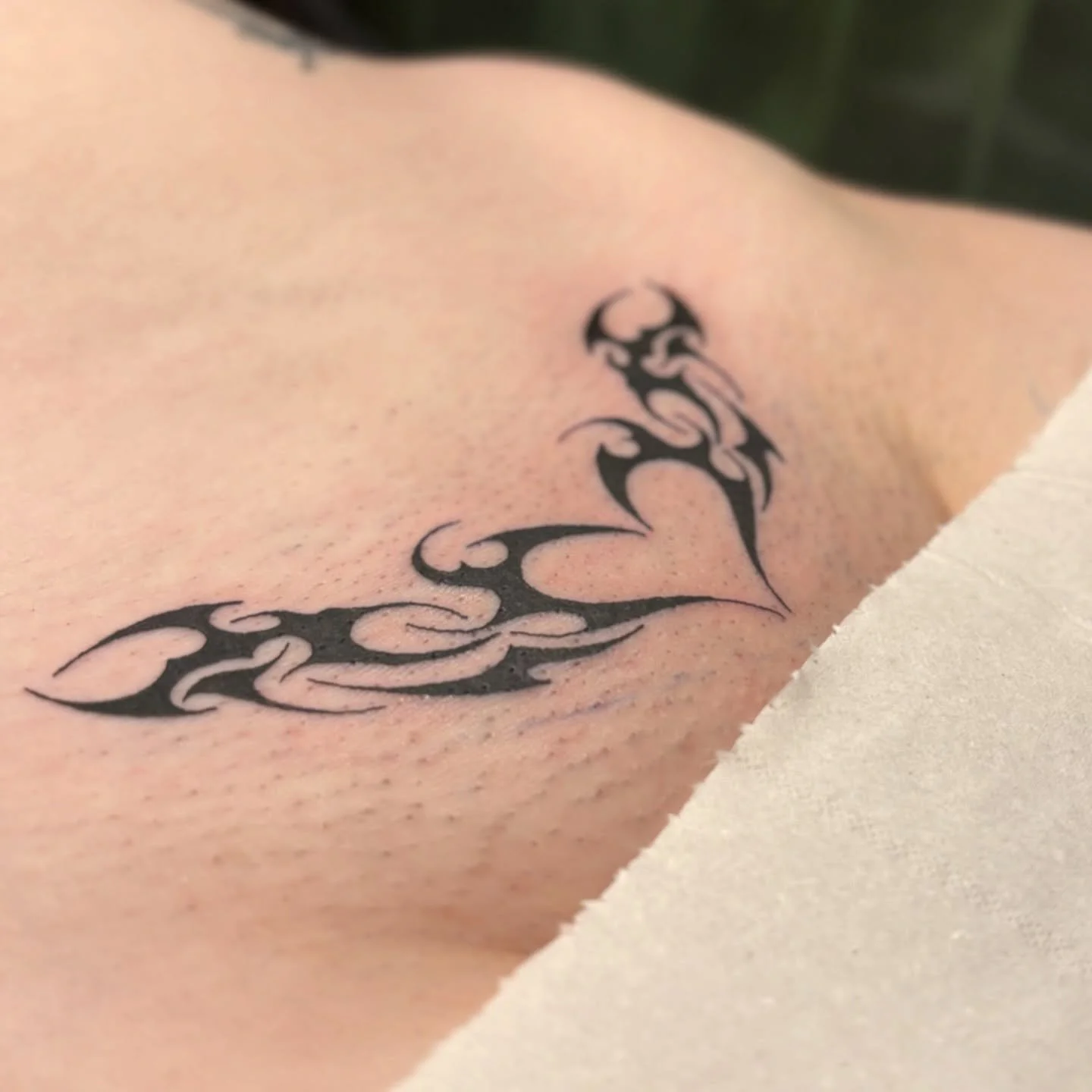 Intimate tattoos are something I never thought I&rsquo;d do but when my client came to me with this is simply couldn&rsquo;t say no❤️&zwj;🔥

*full permission from client to post this*

Cartridges- @peachtattoo_official 
Ink- @dynamiccolor 
Balm- @ti