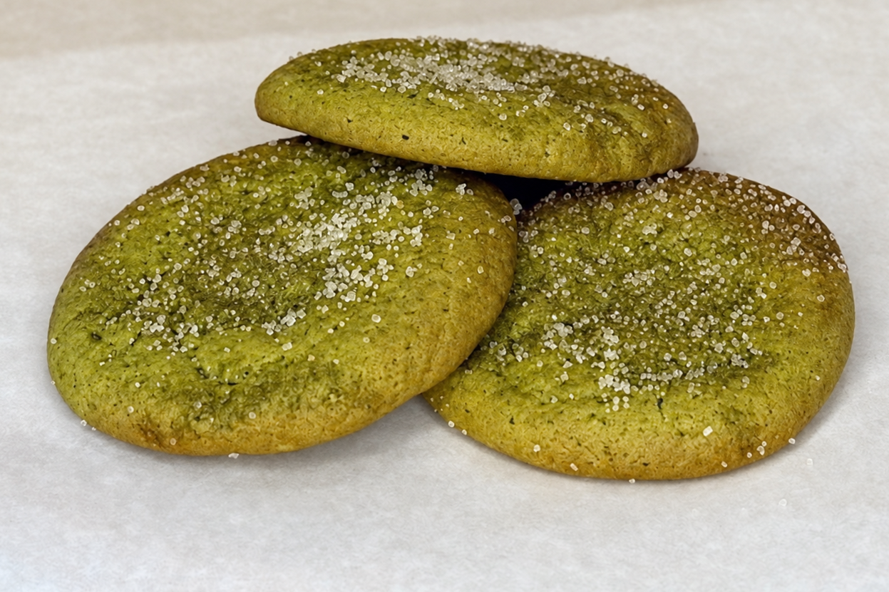 Matcha Honey Cookie