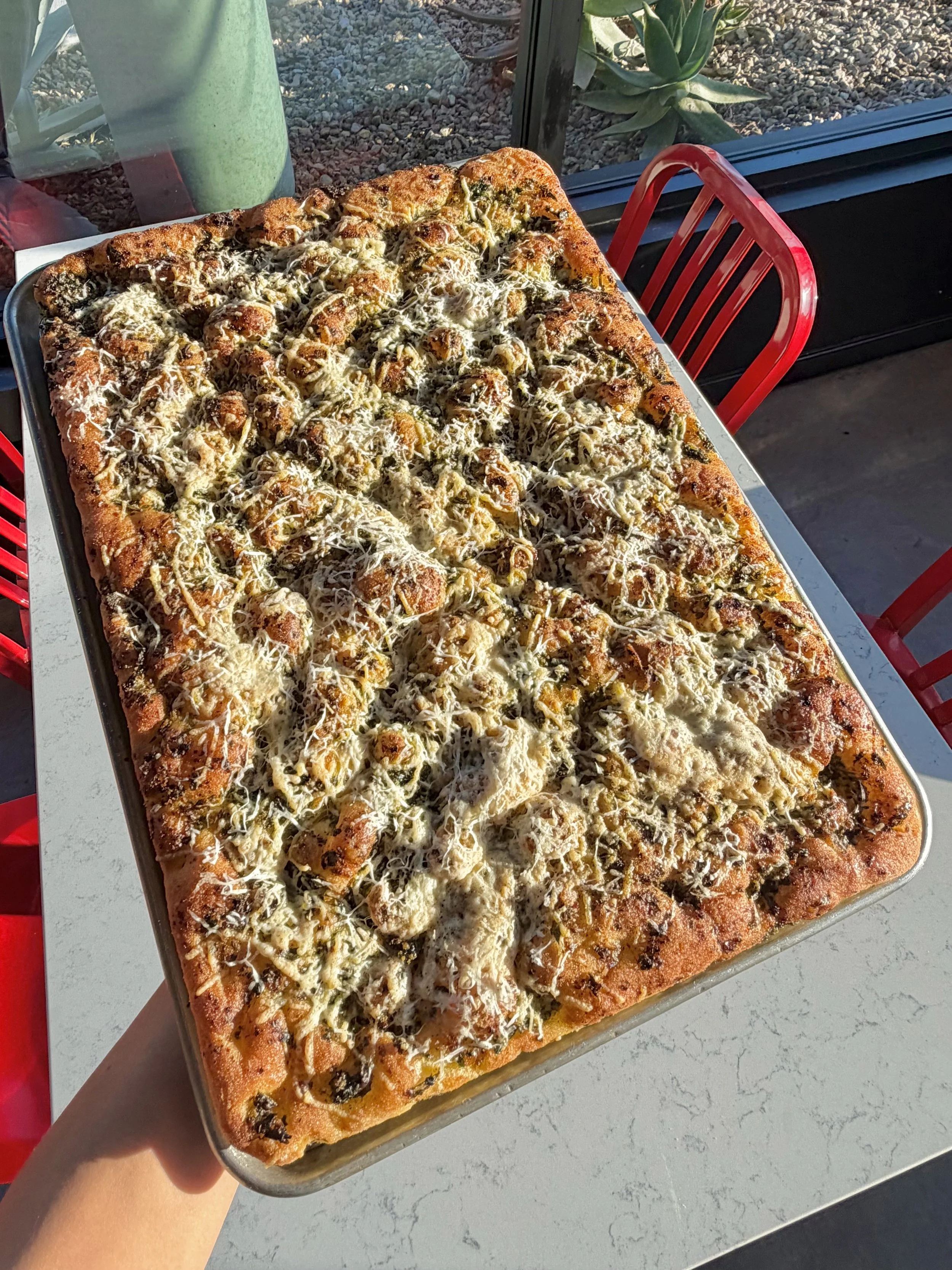 Garlic, Herbs & Parmesan Cheese