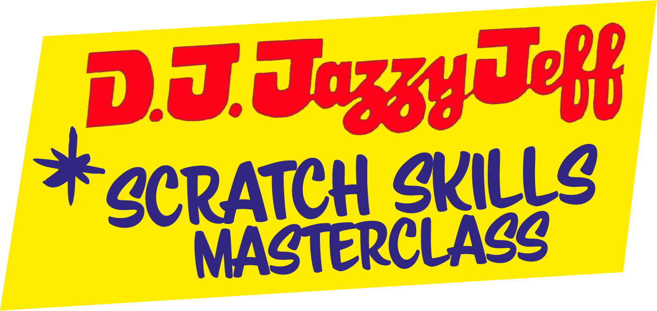 The final logo combines elements from the mood board and pays homage to DJ Jazzy Jeff’s old logo, reflecting the essence of his pioneering scratching techniques while capturing the energy and innovation of the old-school DJ era