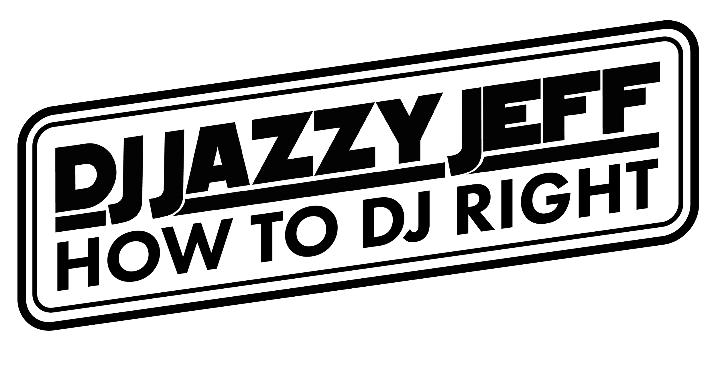 The final logo combines the style of DJ Jazzy Jeff’s current logo with fonts used by Digital DJ Tips to create a clean design. This mix keeps the look professional, claan and while nodding to Jazzy Jeff’s influence.