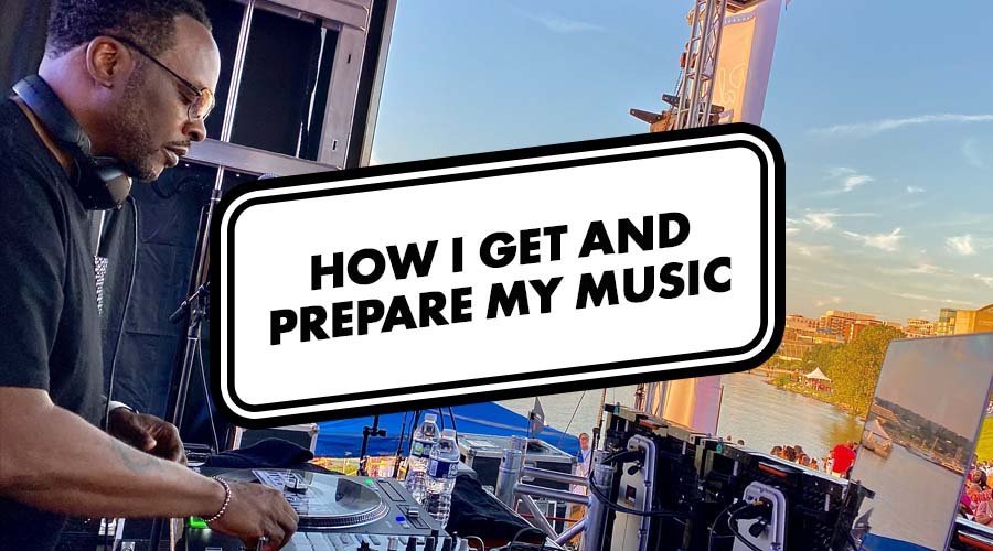 This lesson thumbnail draws from the final course artwork, maintaining the brand's visual identity with consistent use of color, typography, and layout. Each thumbnail features a different image of DJ Jazzy Jeff in the mix, inspiring students with th