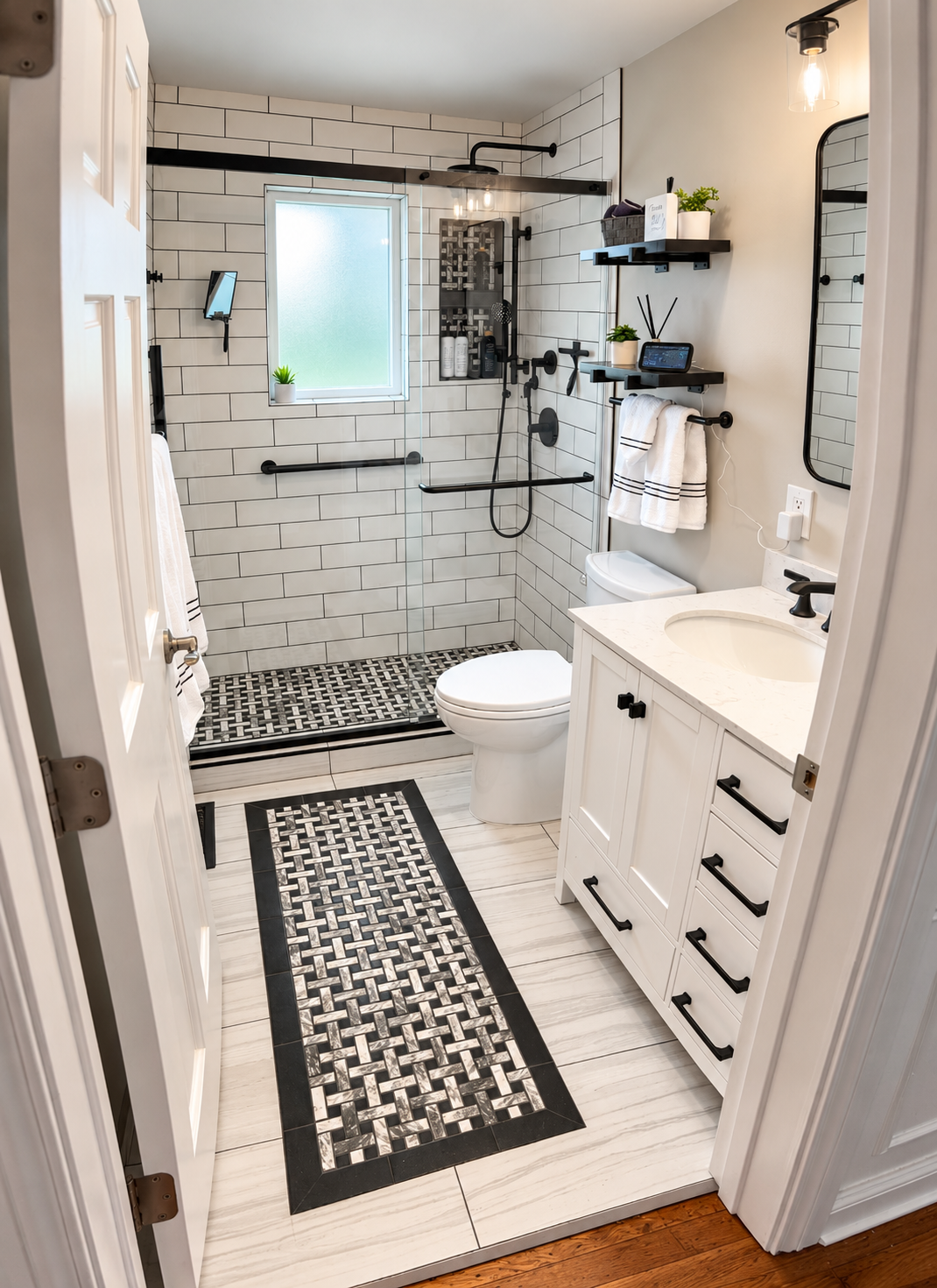 Modern Bathroom with Black Accents.png