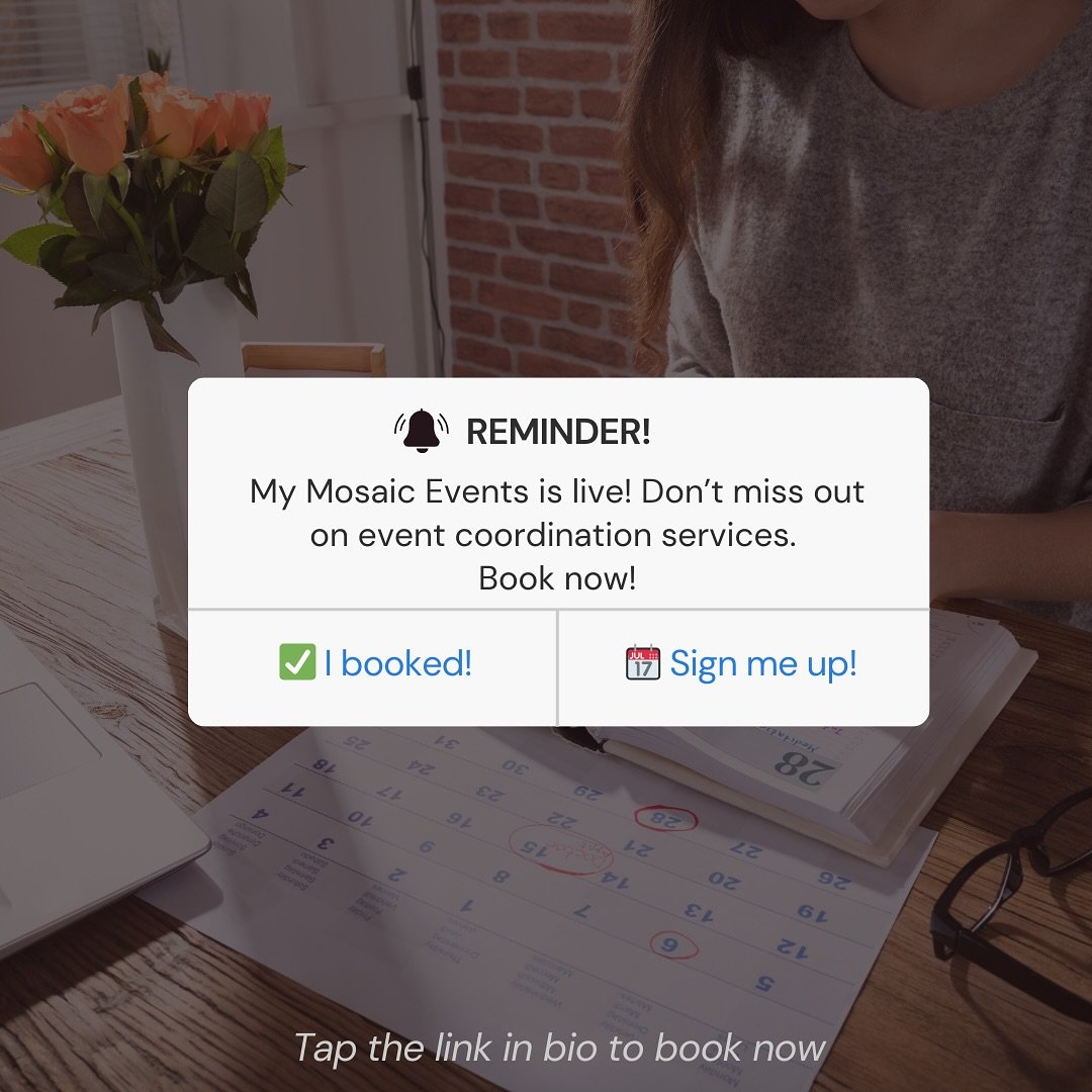 Book now for your free 30-minute consultation call! 

#bostoneventplanner #massachusettsevents #eventcoordinator #arabamerican #womenownedsmallbusiness #eventmanagement