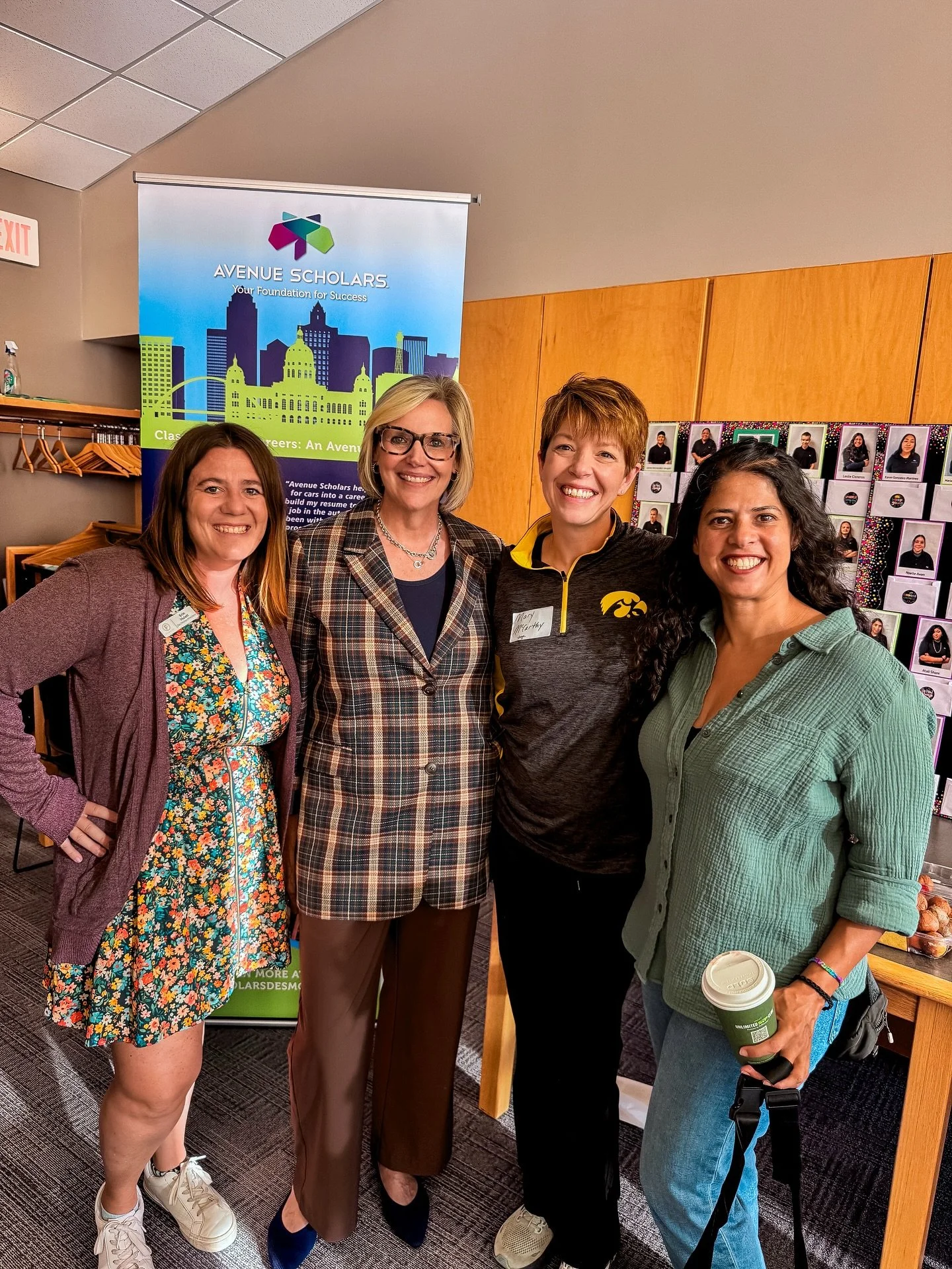 Days like today remind me just how much good is happening in our community. Be sure to keep these three incredible organizations on your radar ⬇️

☕️ @avescholarsdm 

This morning&rsquo;s @femcitydsm Coffee Connection gave us the chance to connect wi