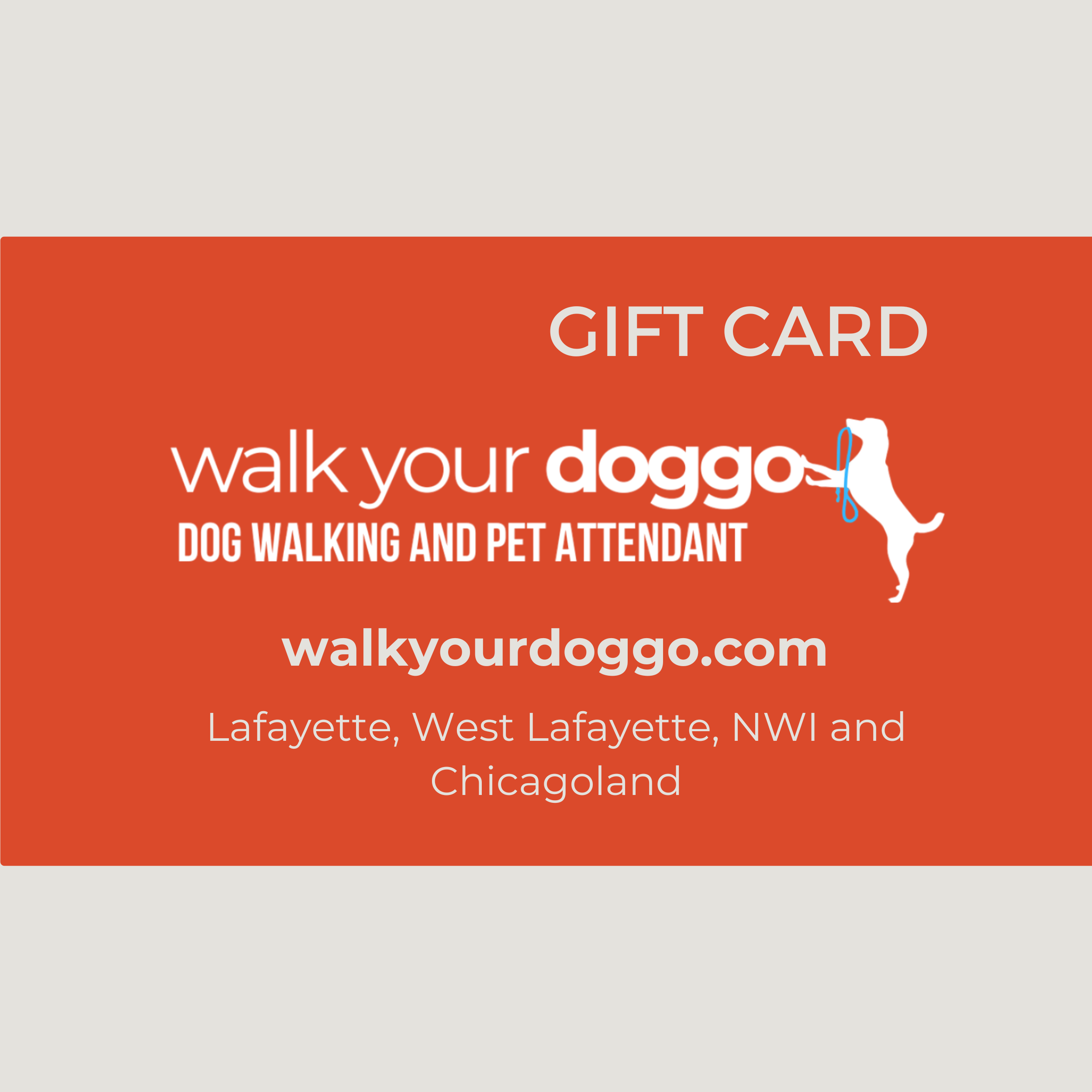 Walk Your Doggo Gift Card