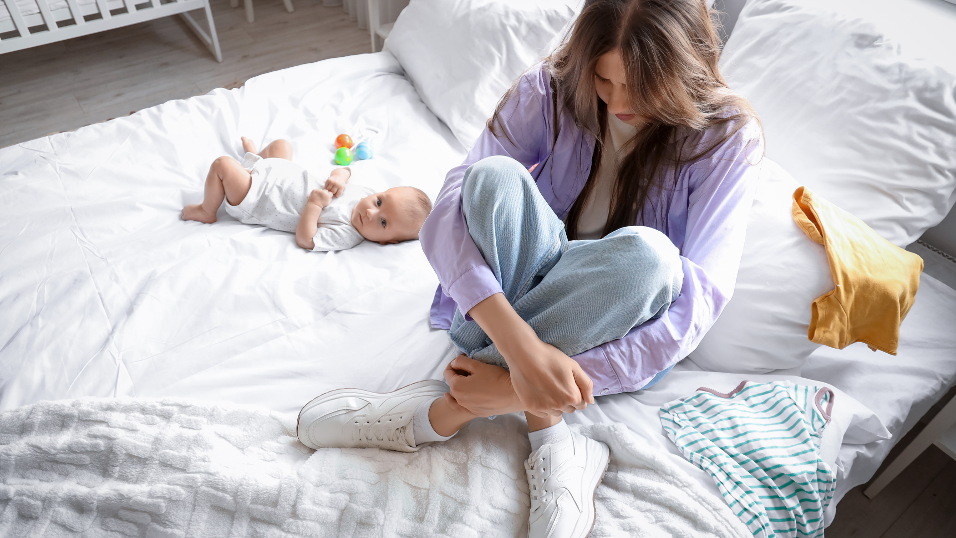 Postpartum Depression Therapy for moms with Mud Hook Mental Heath Therapy in Garland, Texas