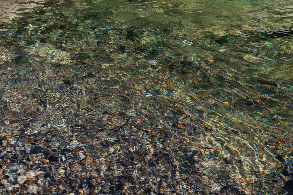 Mosaic Tapestry by the River, Russian River, California