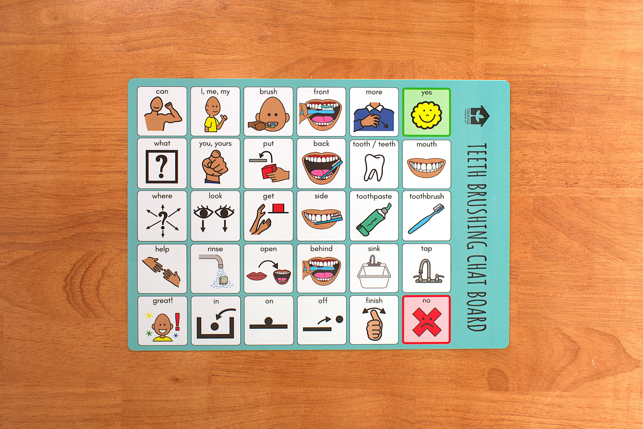 Teeth brushing Board
