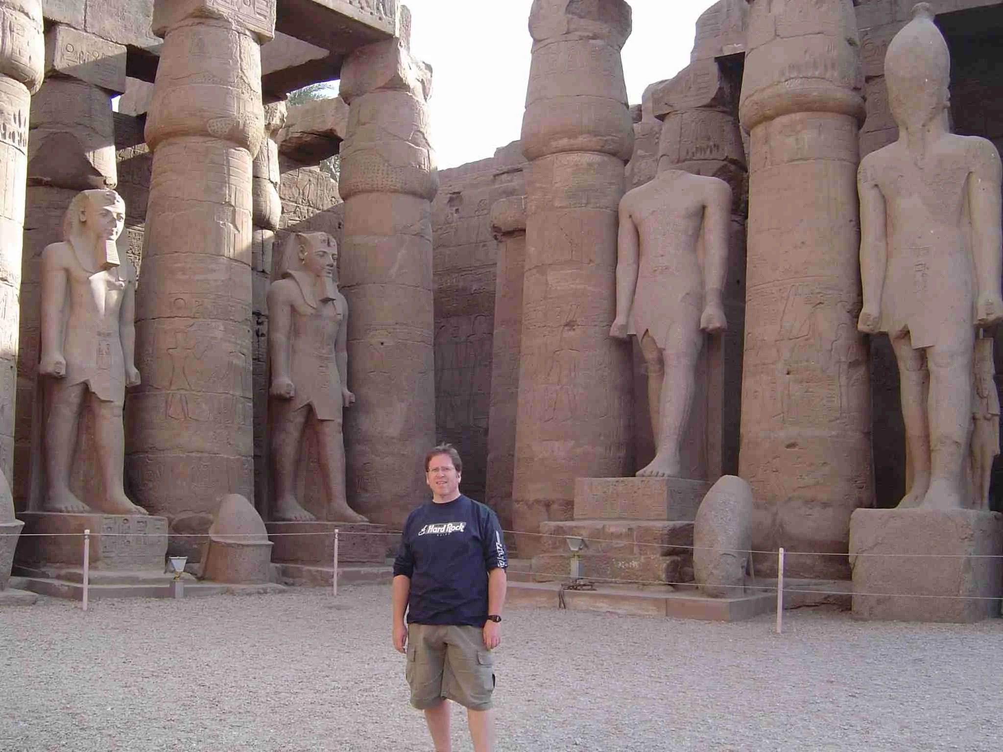 Ramesis Statues at Temple Luxor