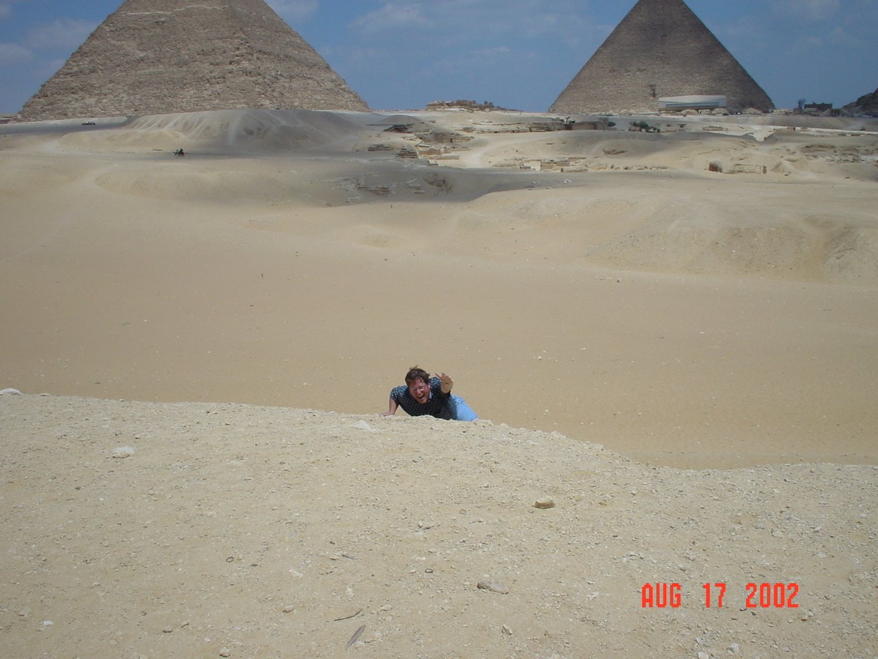 Lost in the dessert!