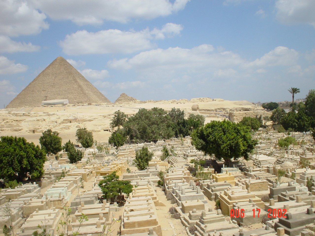 Cemetery south of Great Pyramids