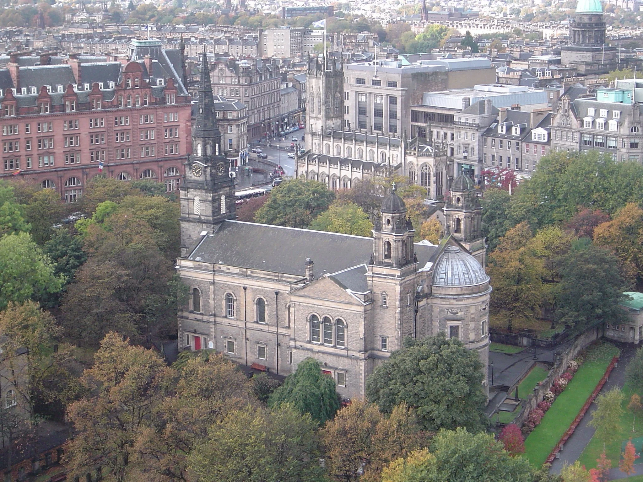 Edinburgh from Castle