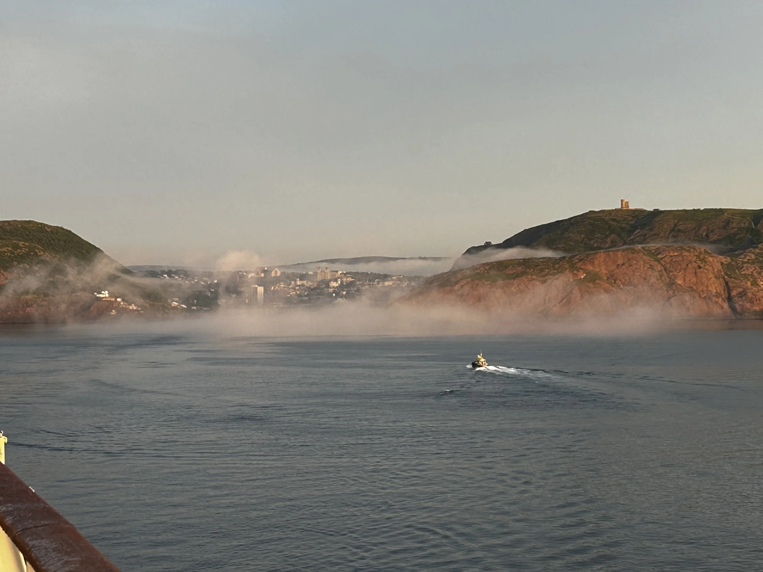 St Johns - Last glimpse of Signal Hill (Copy)