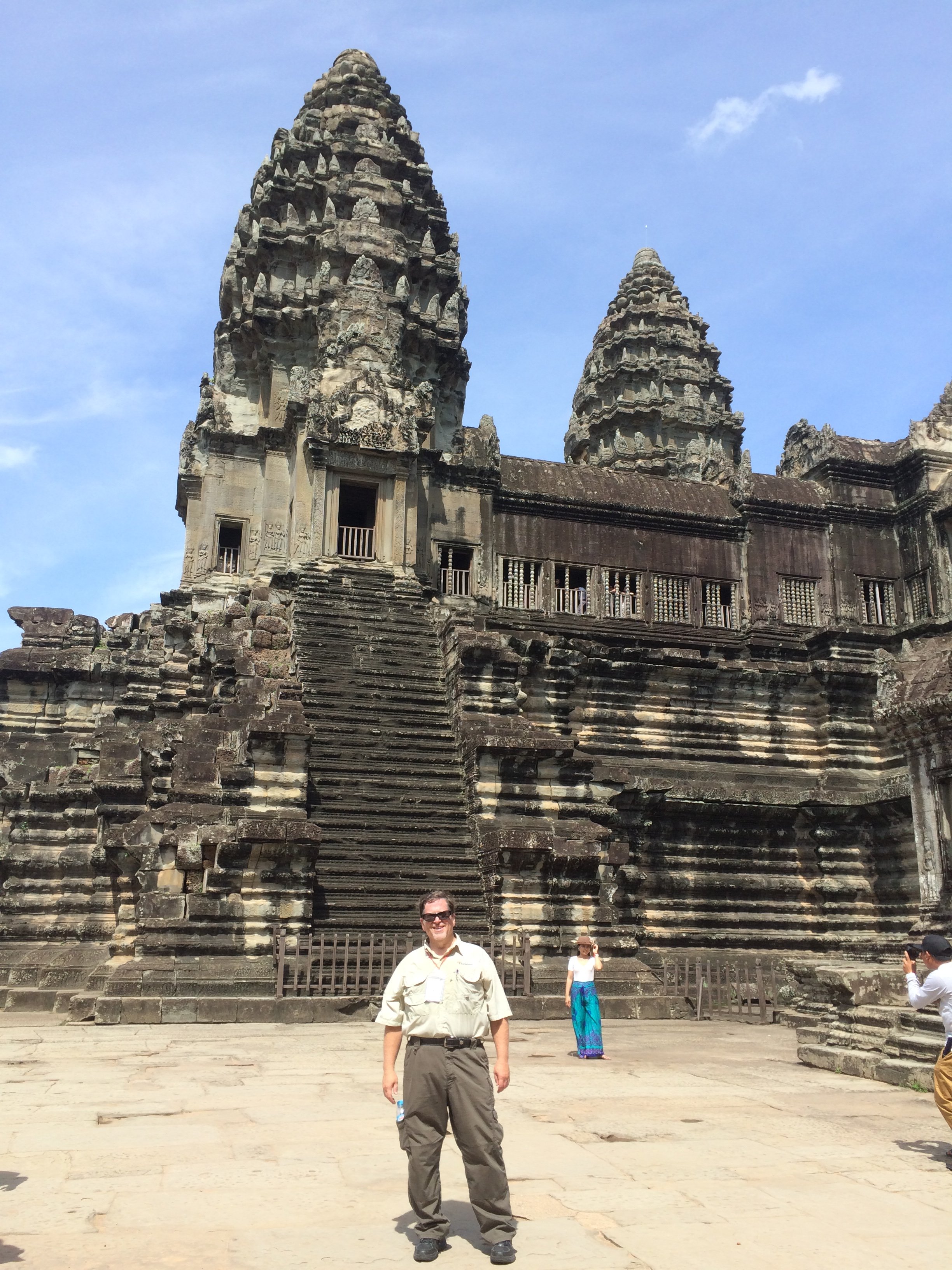 Cambodia and South Korea