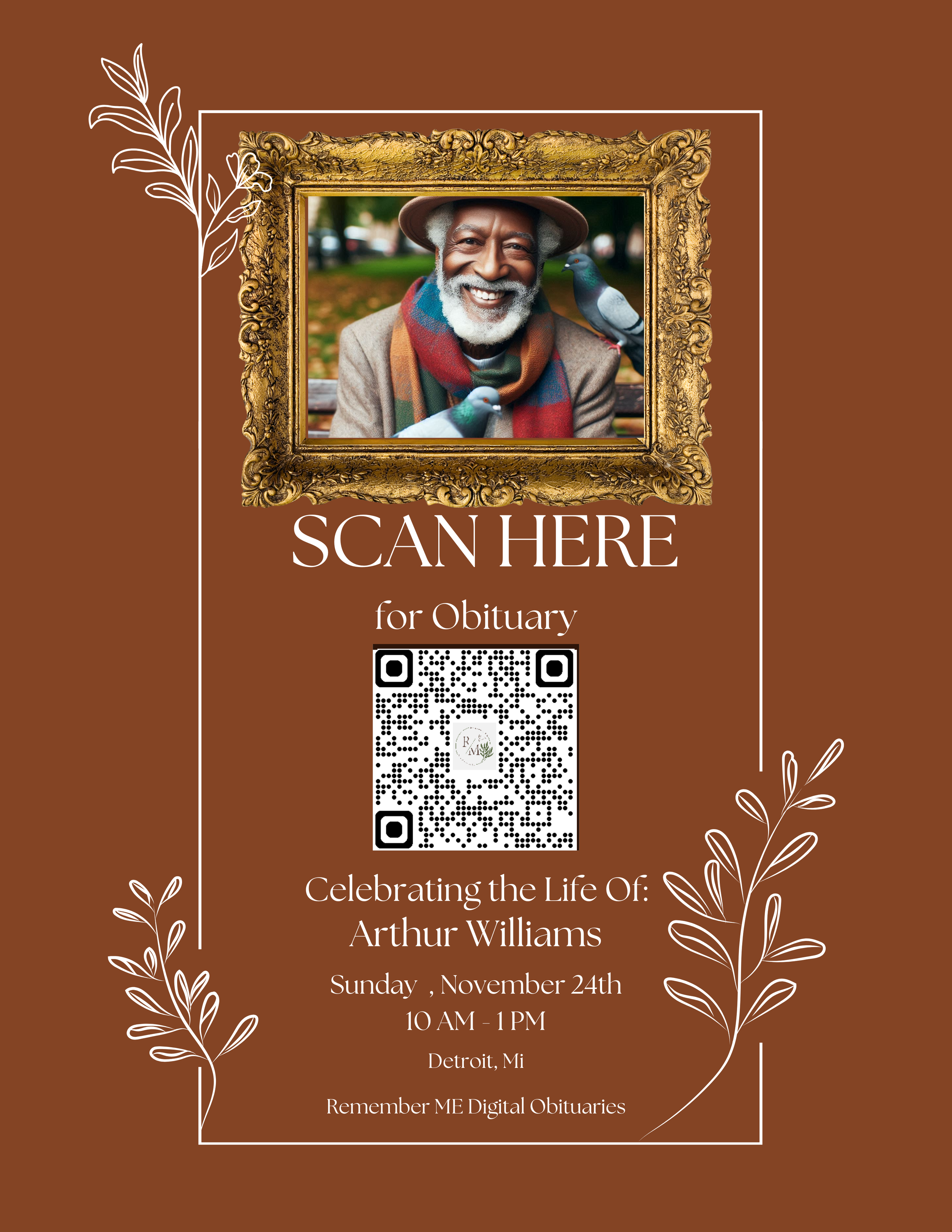 Memorial Greeting Banner