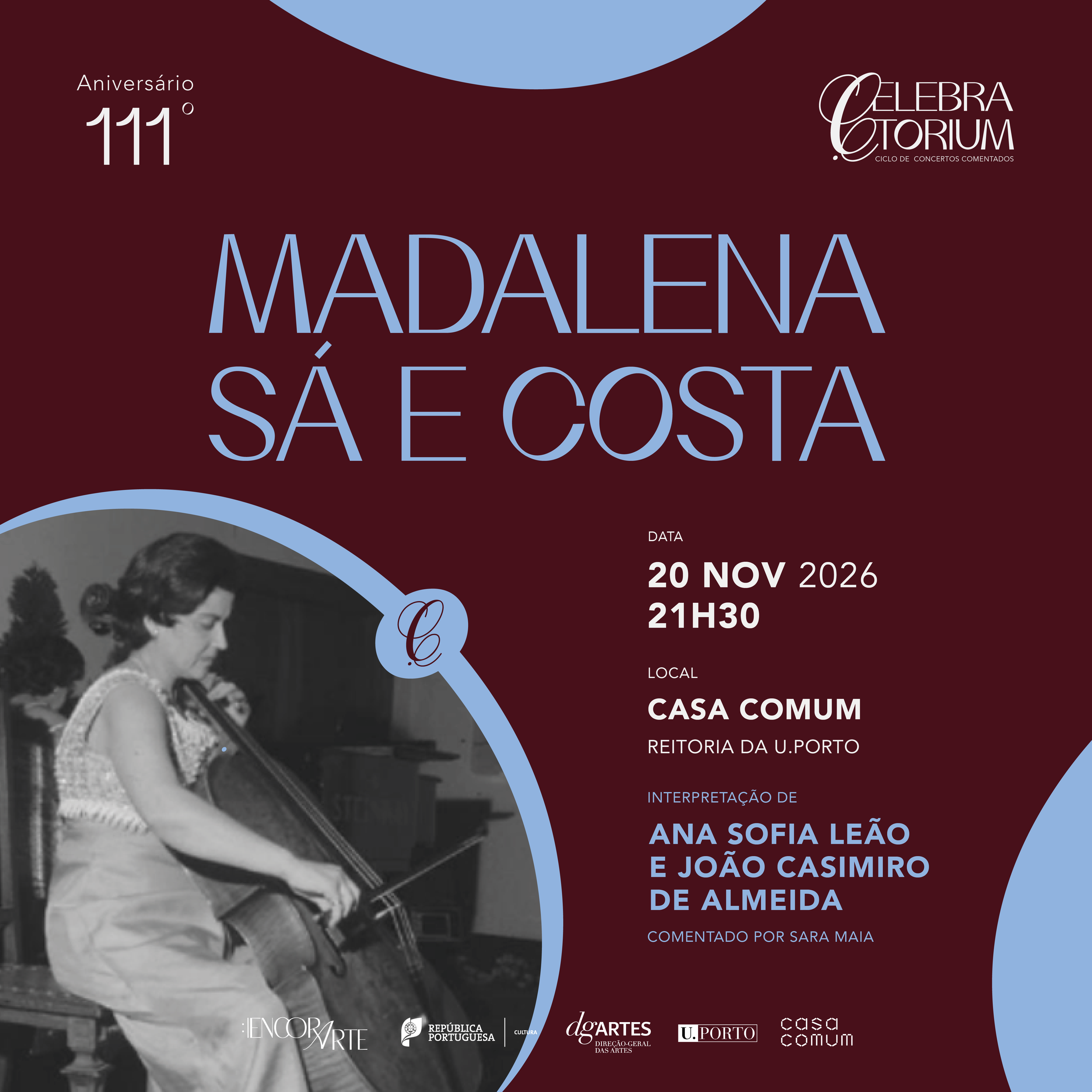 CELEBRATORIUM: 111.º Aniversário de Madalena Sá e Costa