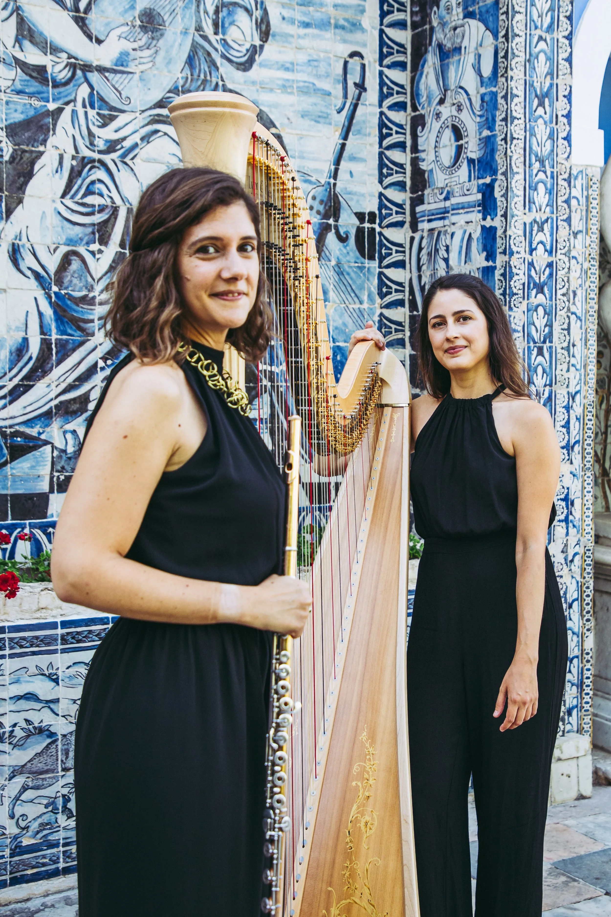 Duo Senza Misura, flauta transversal e harpa