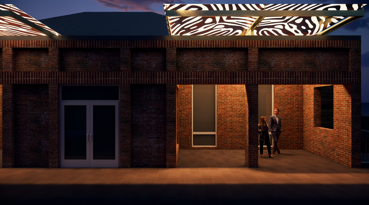 University Cultural Center Entry Redesign