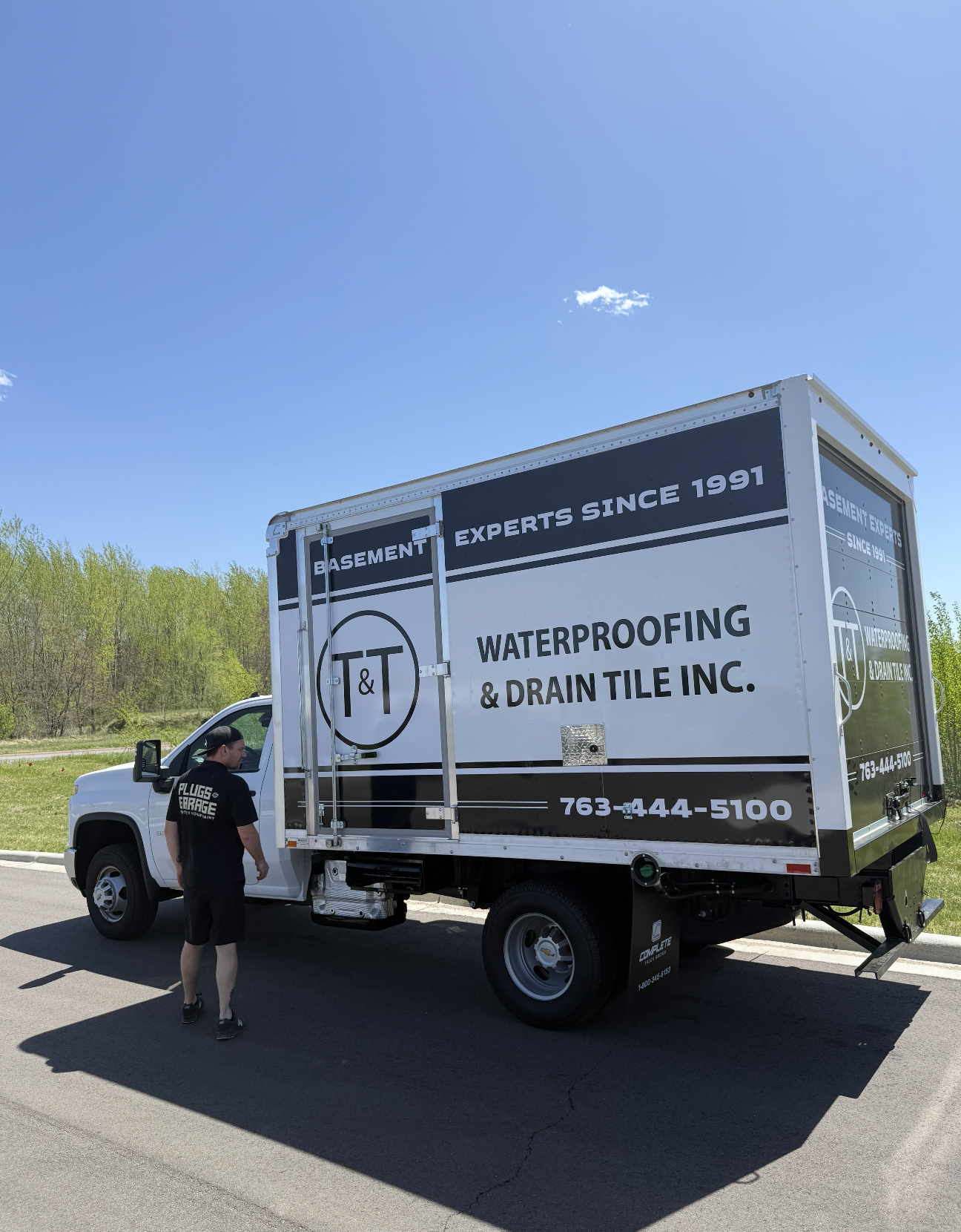 Commercial Graphics. on Truck