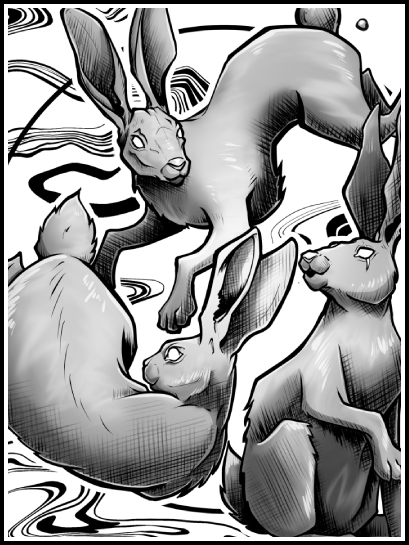 Rabbits · Print