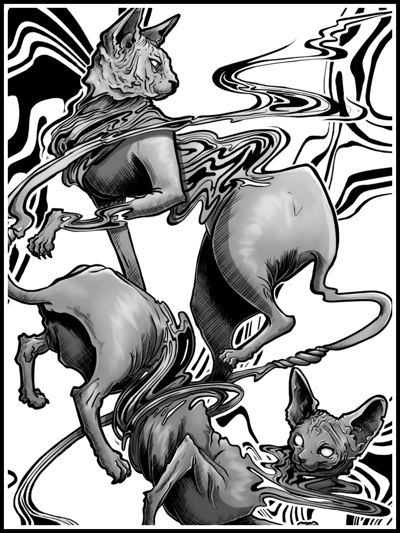 Cats · Print