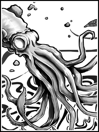 Squid · Print