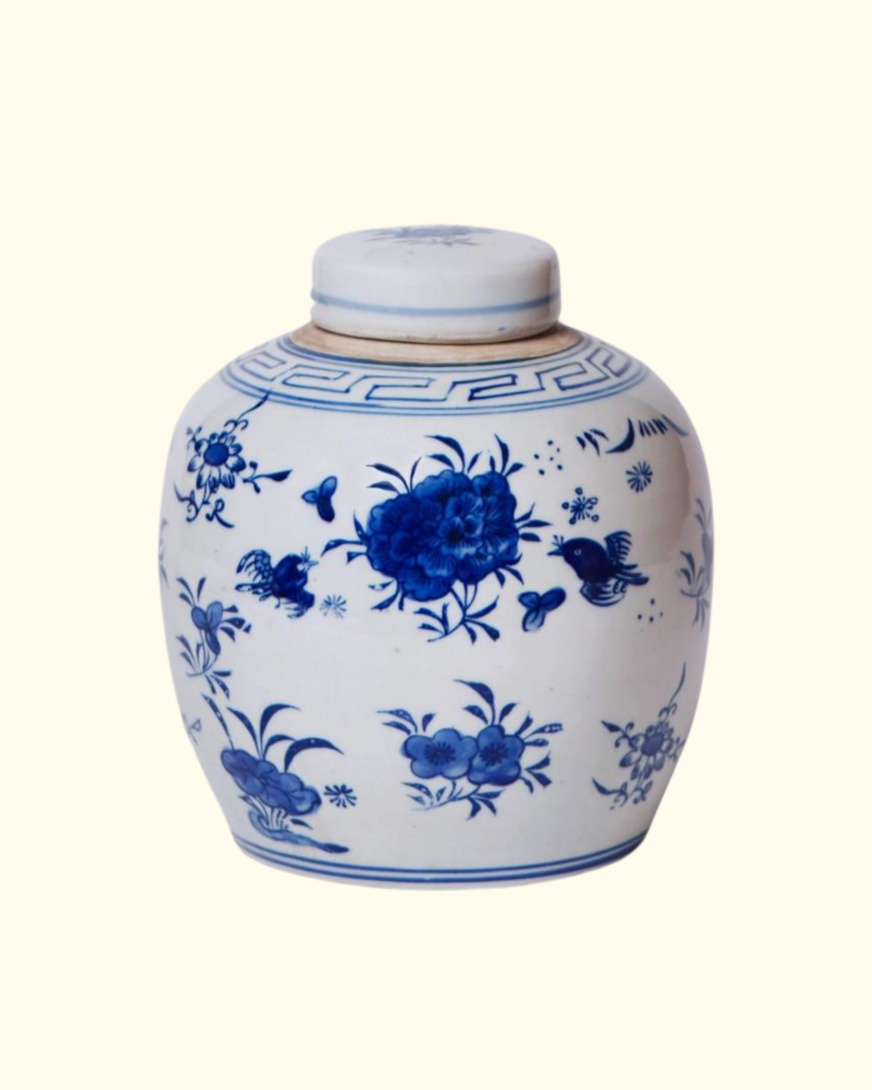 Floral Ginger Jar