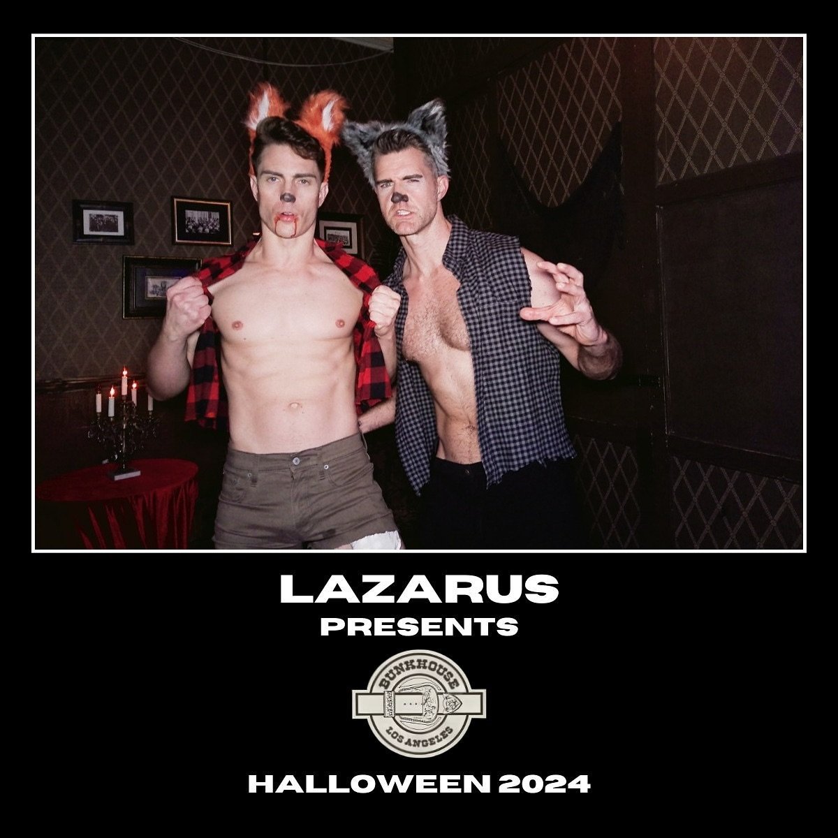 10.31.24 LAZARUS Presents BUNKHOUSE | Photo Booth Edition