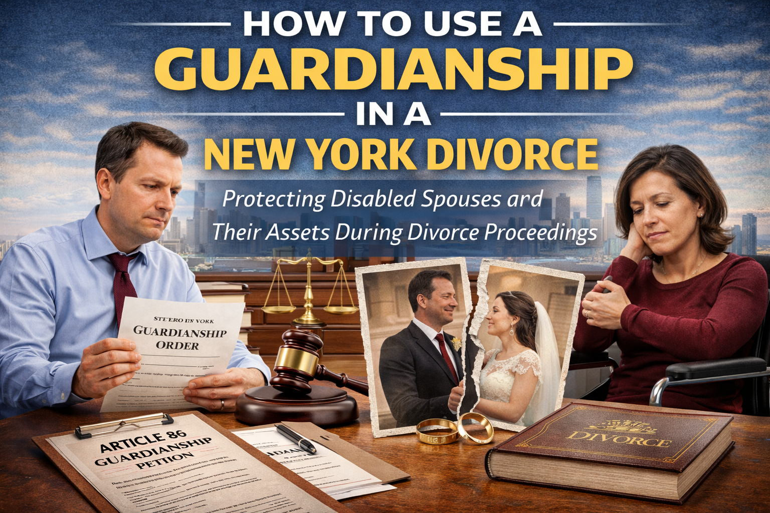Can Guardianship Be Used in a Divorce When a Spouse Is Incapacitated?